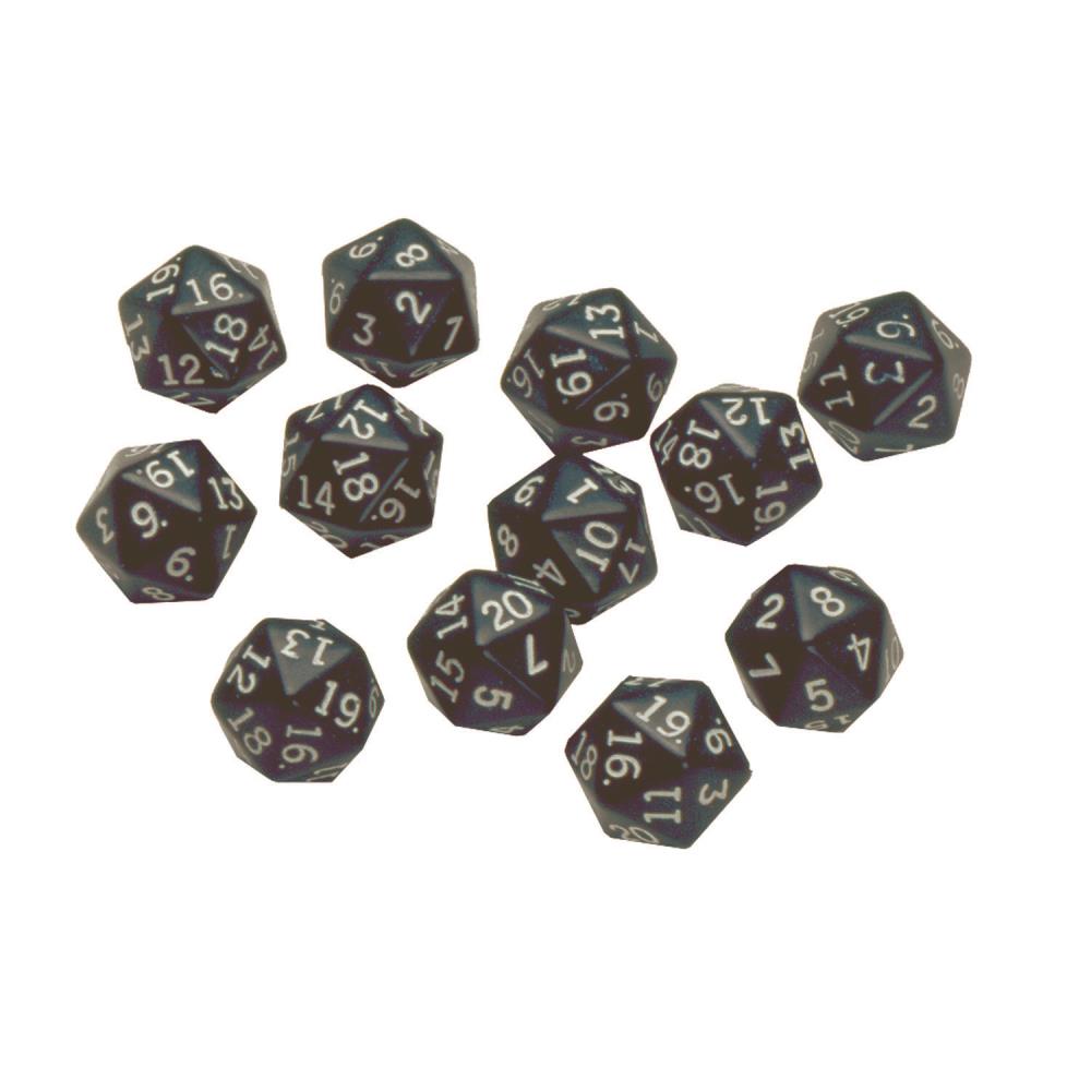 20-Sided Polyhedra Dice, 12 Per Pack, 3 Packs at Lowes.com