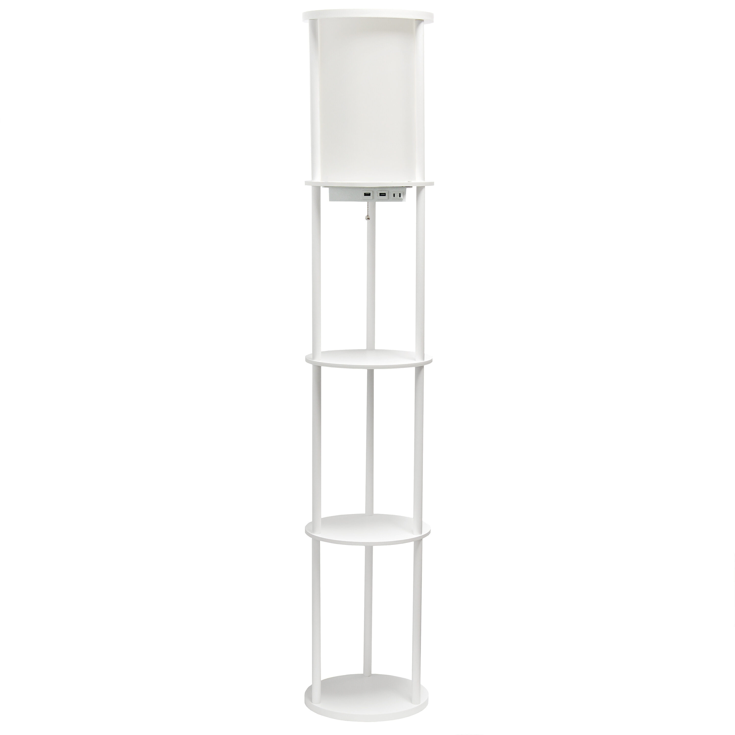 Simple Designs LF2010-WHT floorlamps - View #2