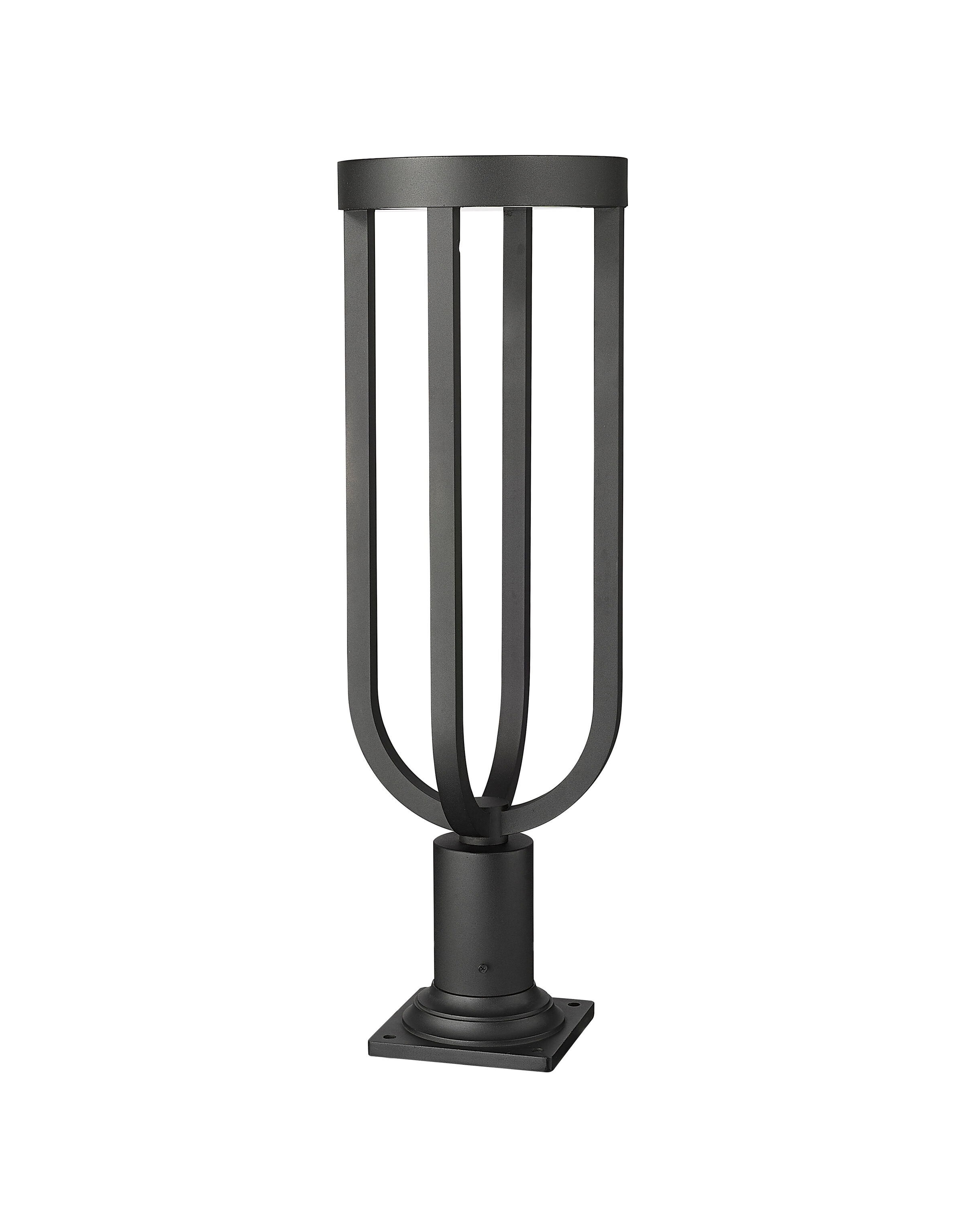 Z-Lite 5005PHB-533PM-BK-LED Complete-Post-Lights - View #5