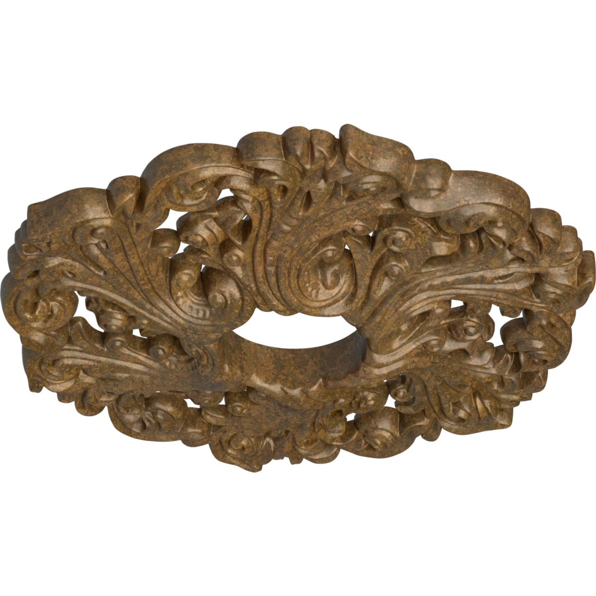 Ekena Millwork CM19ORRZS Ceiling-Medallions - View #2