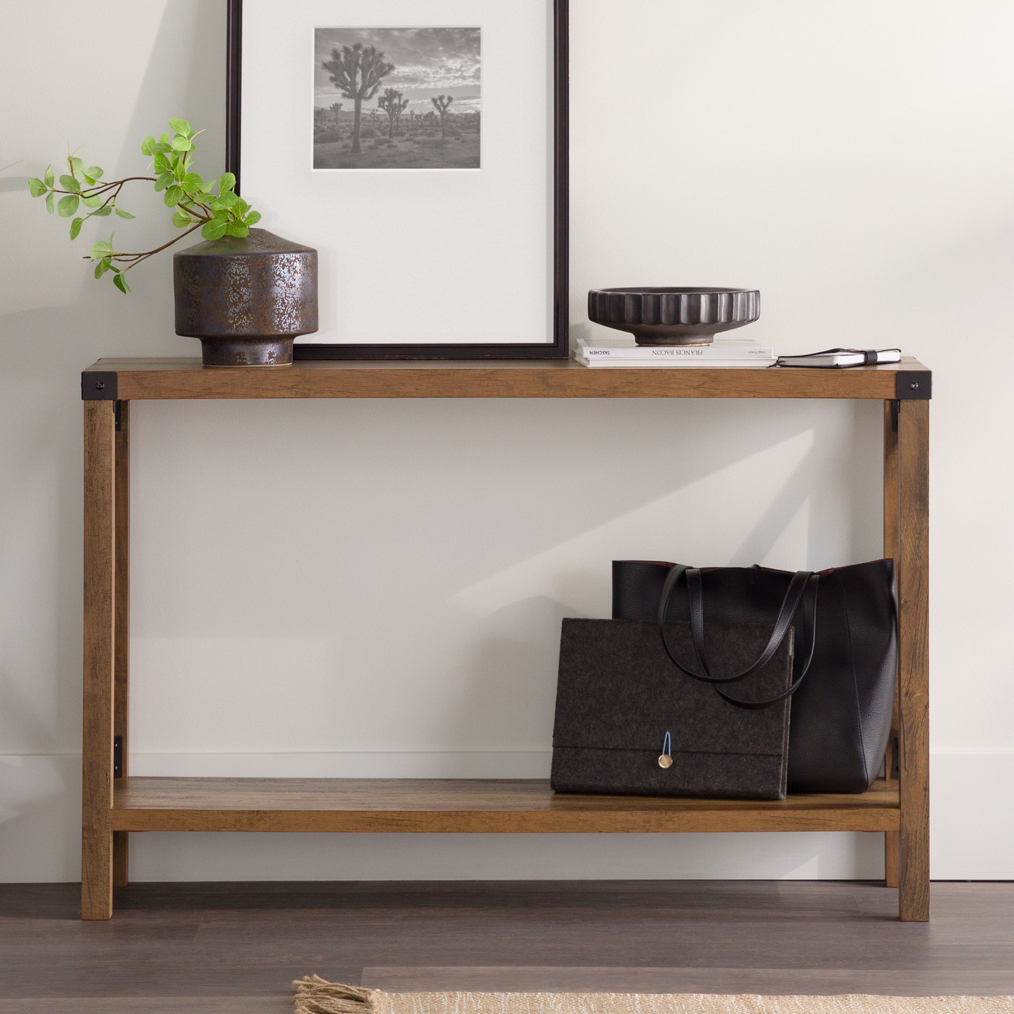 Walker Edison LWF46MXETRO Console-Sofa-Tables - View #3