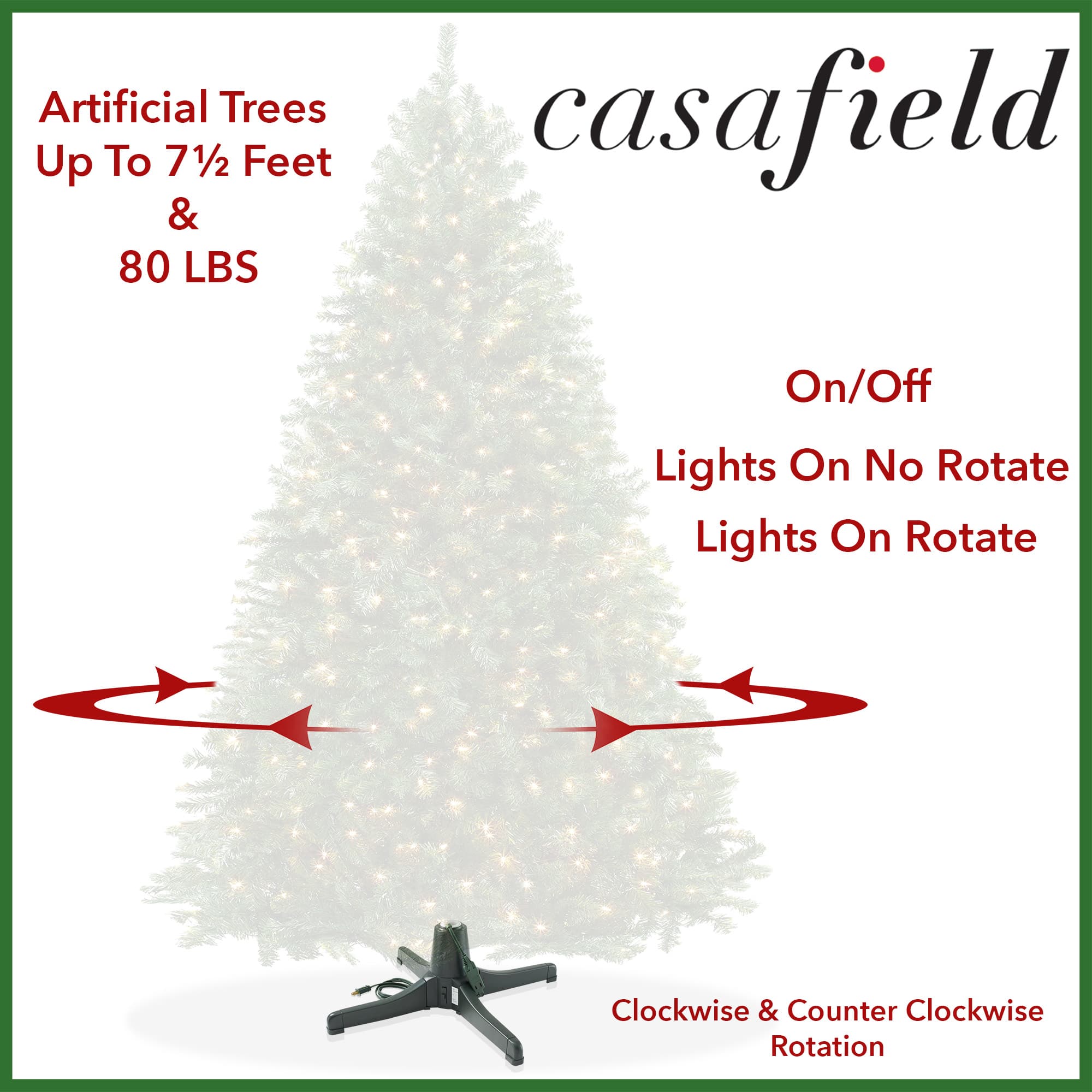 Casafield SZN-BASE-360-GRN Tree-Stands - View #2