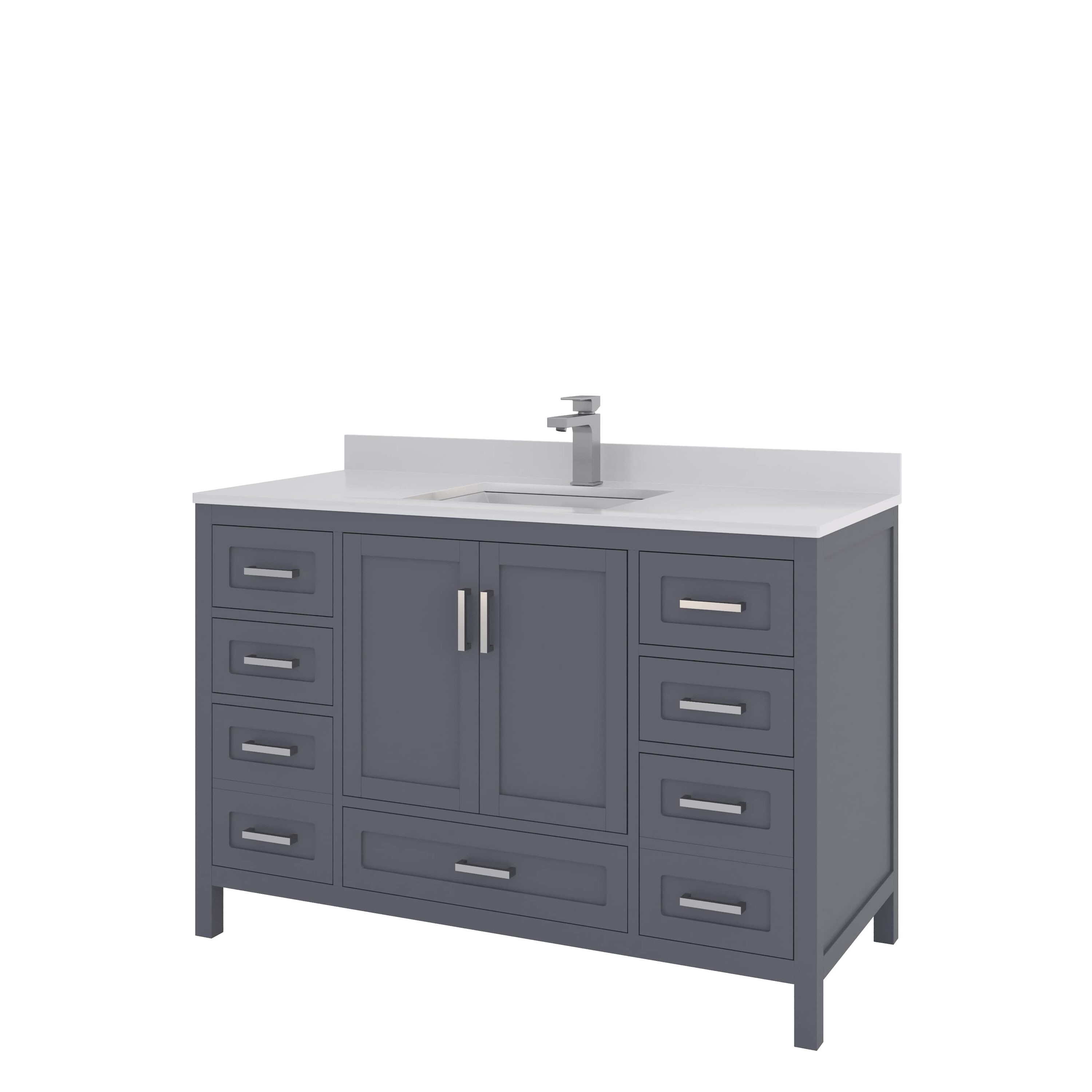 Ayna Decors AVR48CG3002 Bath-Vanity-Combo - View #5
