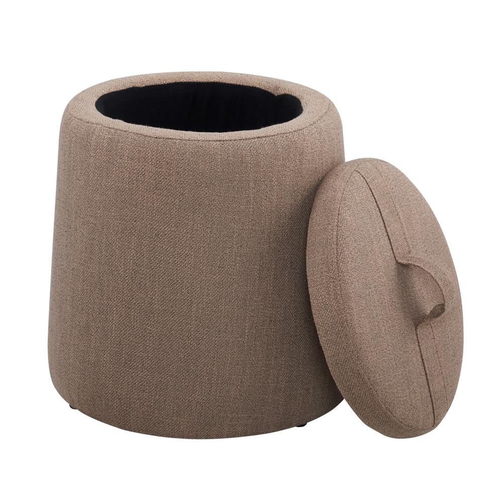 Linon ST008GRY01U Indoor-Ottomans - View #2