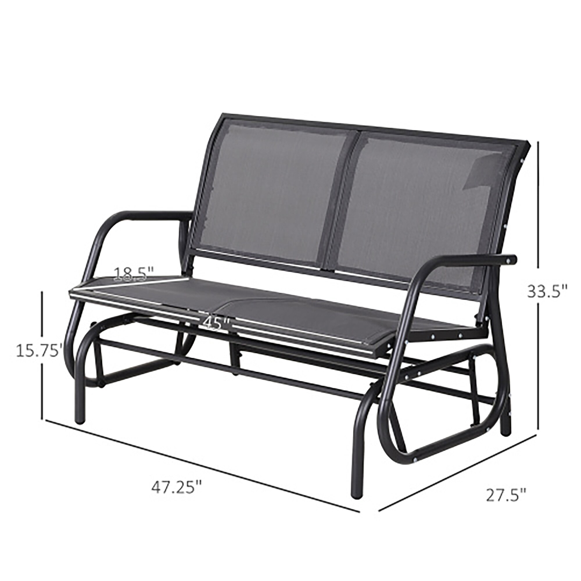 CASAINC WFEHAC-01-GY Patio-Chairs - View #8