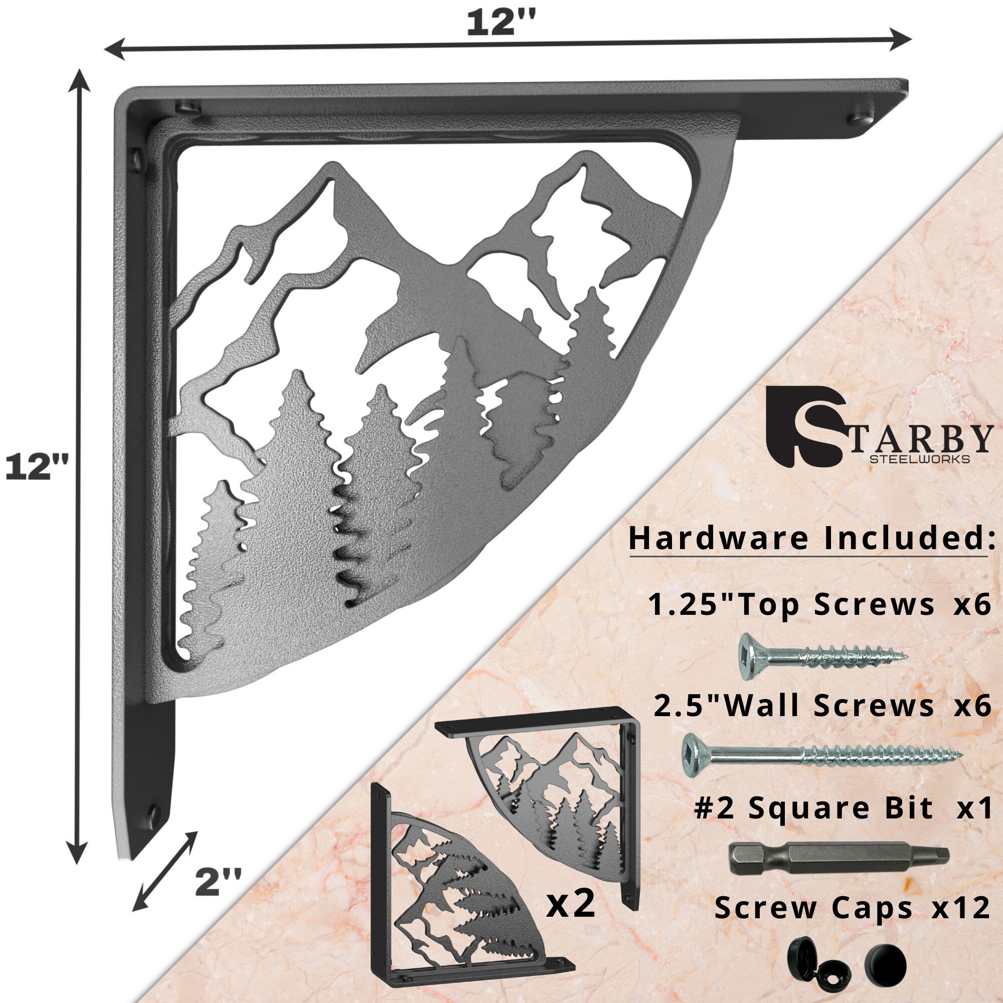 STARBY SB-BULLBAY-12 Shelving-Hardware - View #3