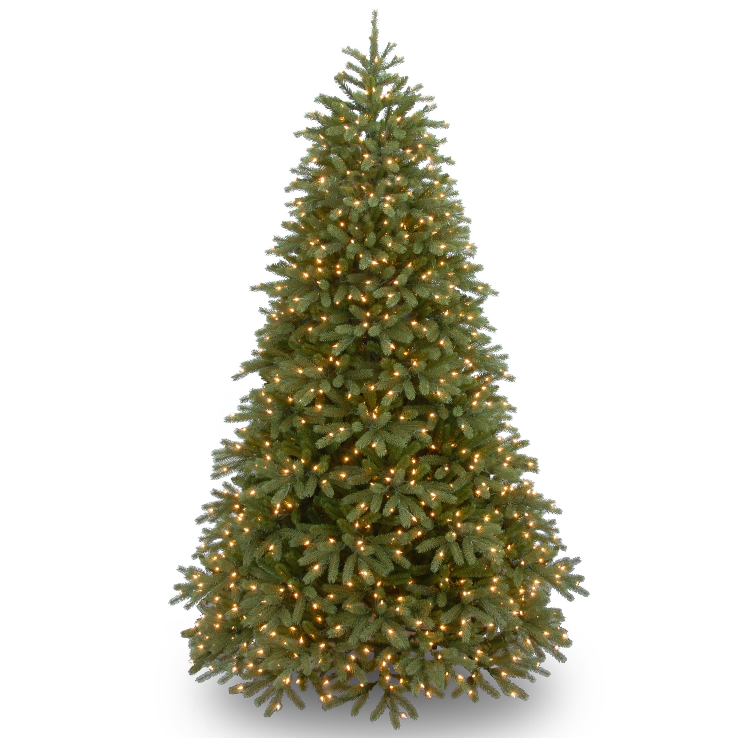 National Tree Company PEJF1-302LD-75 7.5-ft Fraser fir Pre-lit Artificial Christmas Tree with Multicolor LED Lights
