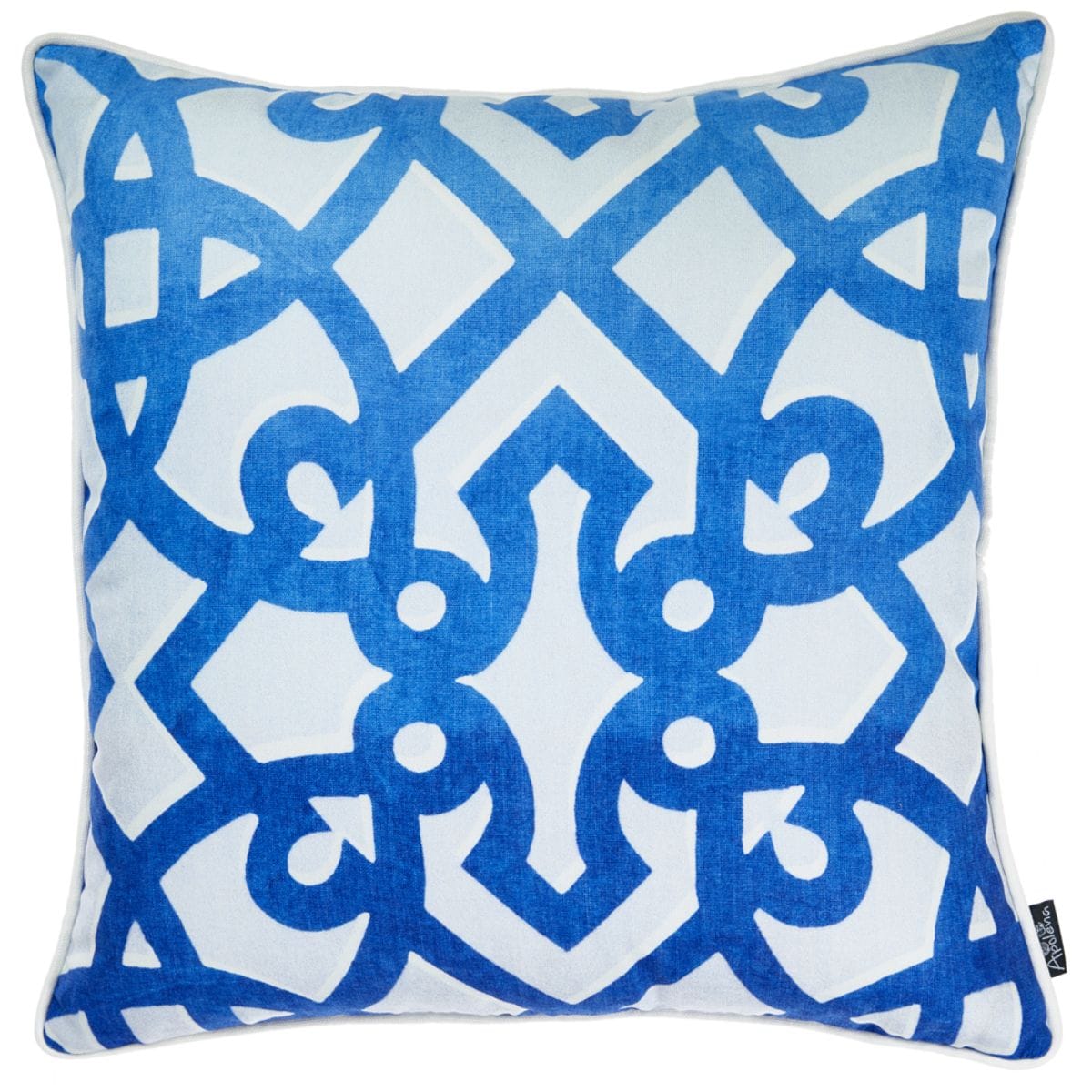 HomeRoots 355523 Josephine 18-in x 18-in Blue Indoor Decorative Cover