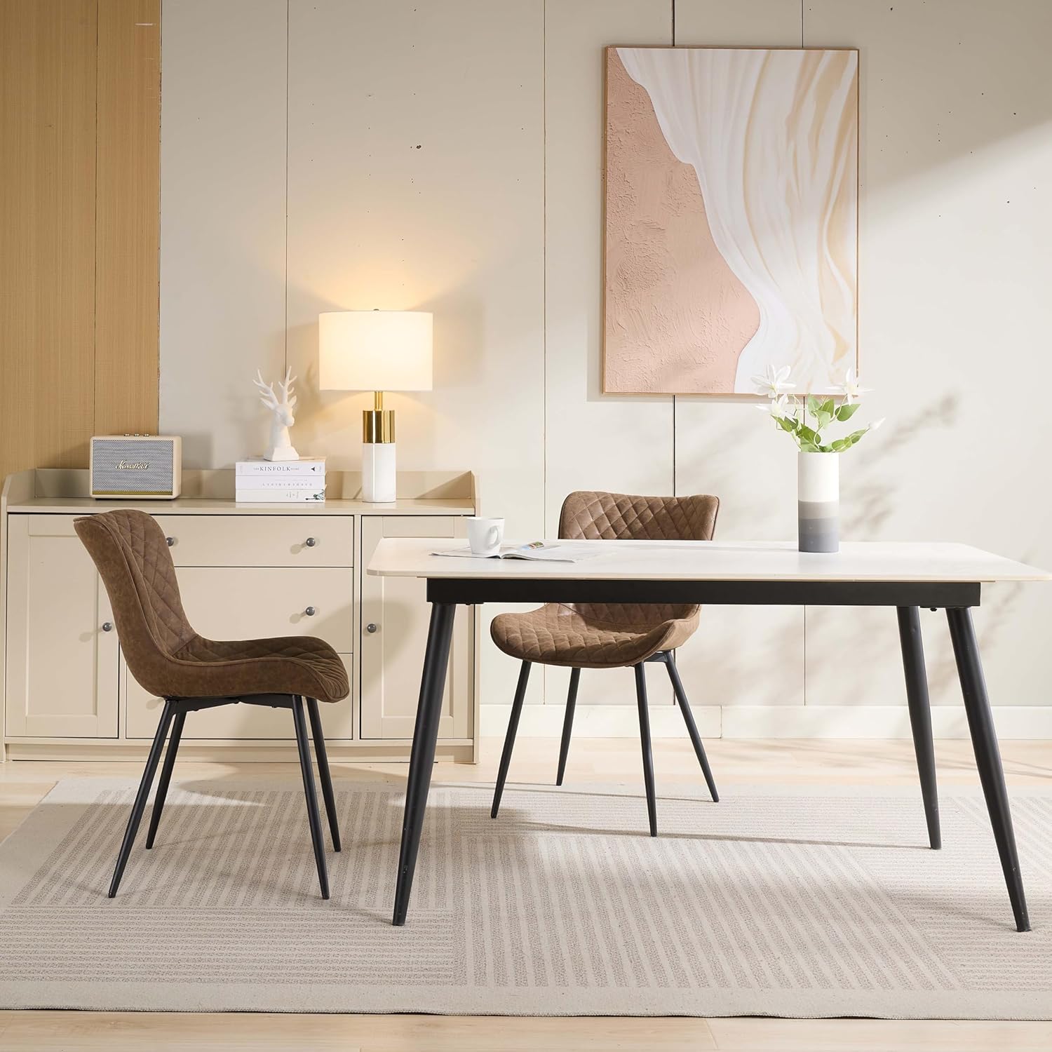 Qeetex PHO-13VIV71W-HNN Dining-Chairs - View #2
