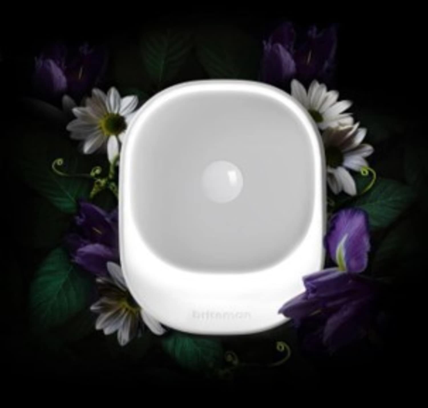 Briteman 14173 Freyr White LED Motion Sensor Auto On/Off Night Light