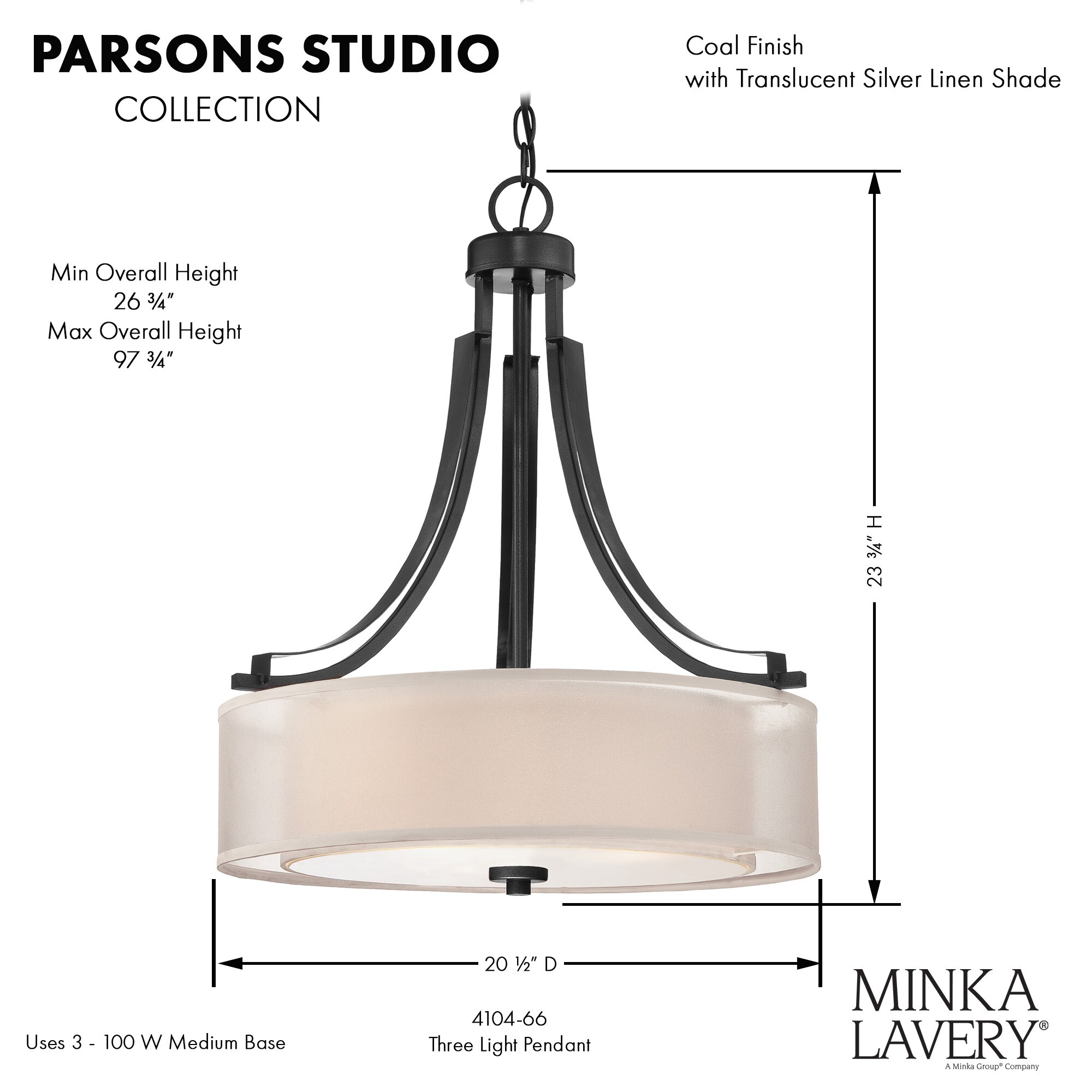 Minka Lavery 4104-66 Pendant-Lights - View #6