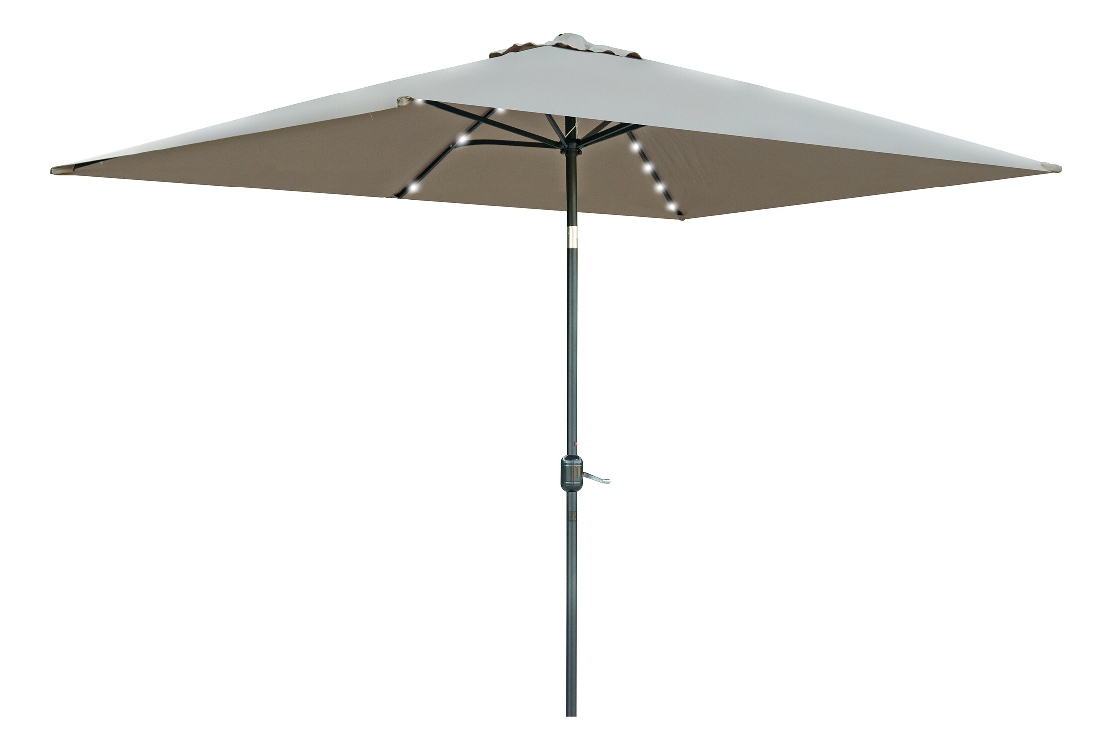 Trademark Innovations UMBLED-RECT-TAN Umbrellas-2 - View #2