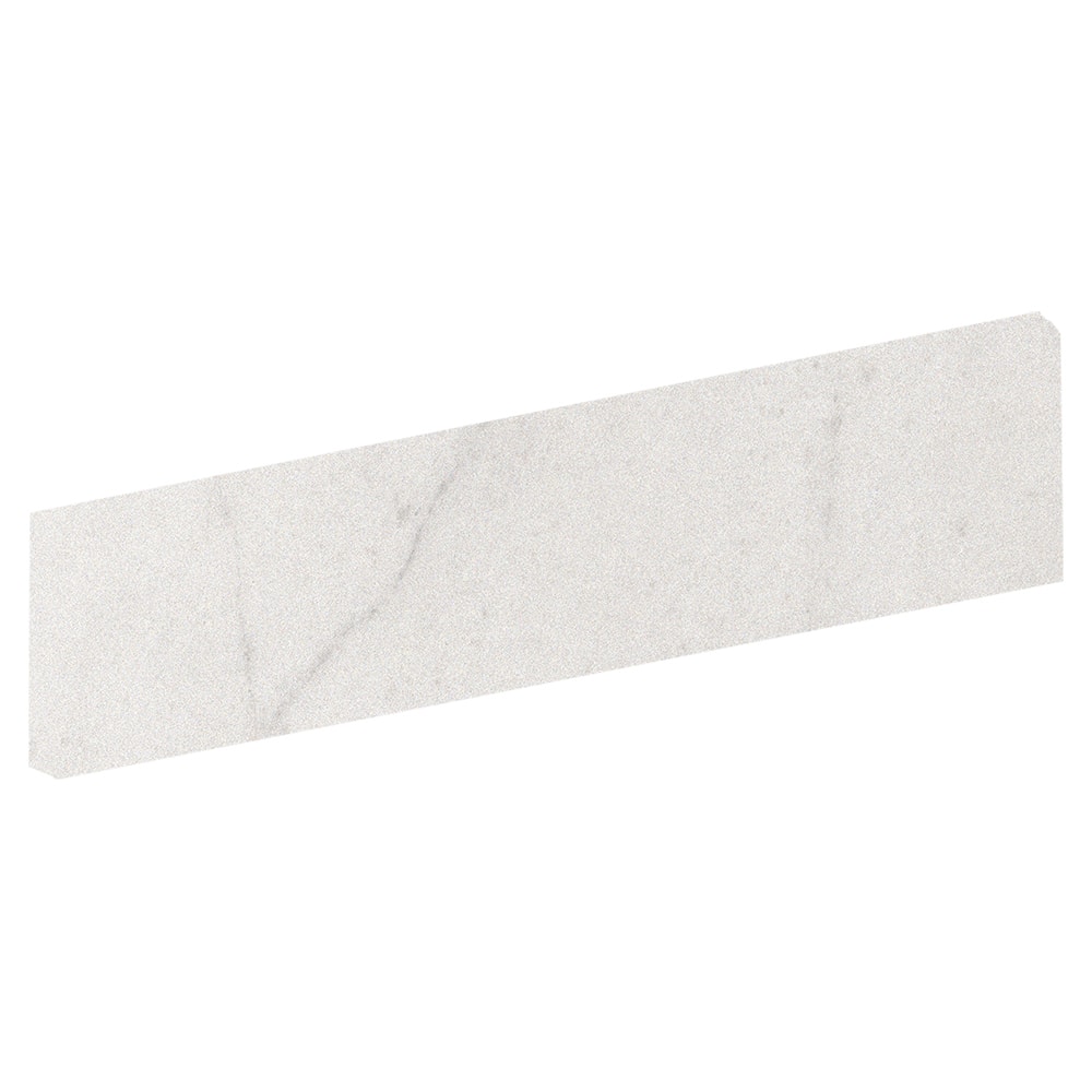 Marble Systems 100223 Dreaming Crystal White 5-in x 25-in Matte Natural Stone Marble Scale Marble Look Floor and Wall Tile (39-sq. ft/ Carton)