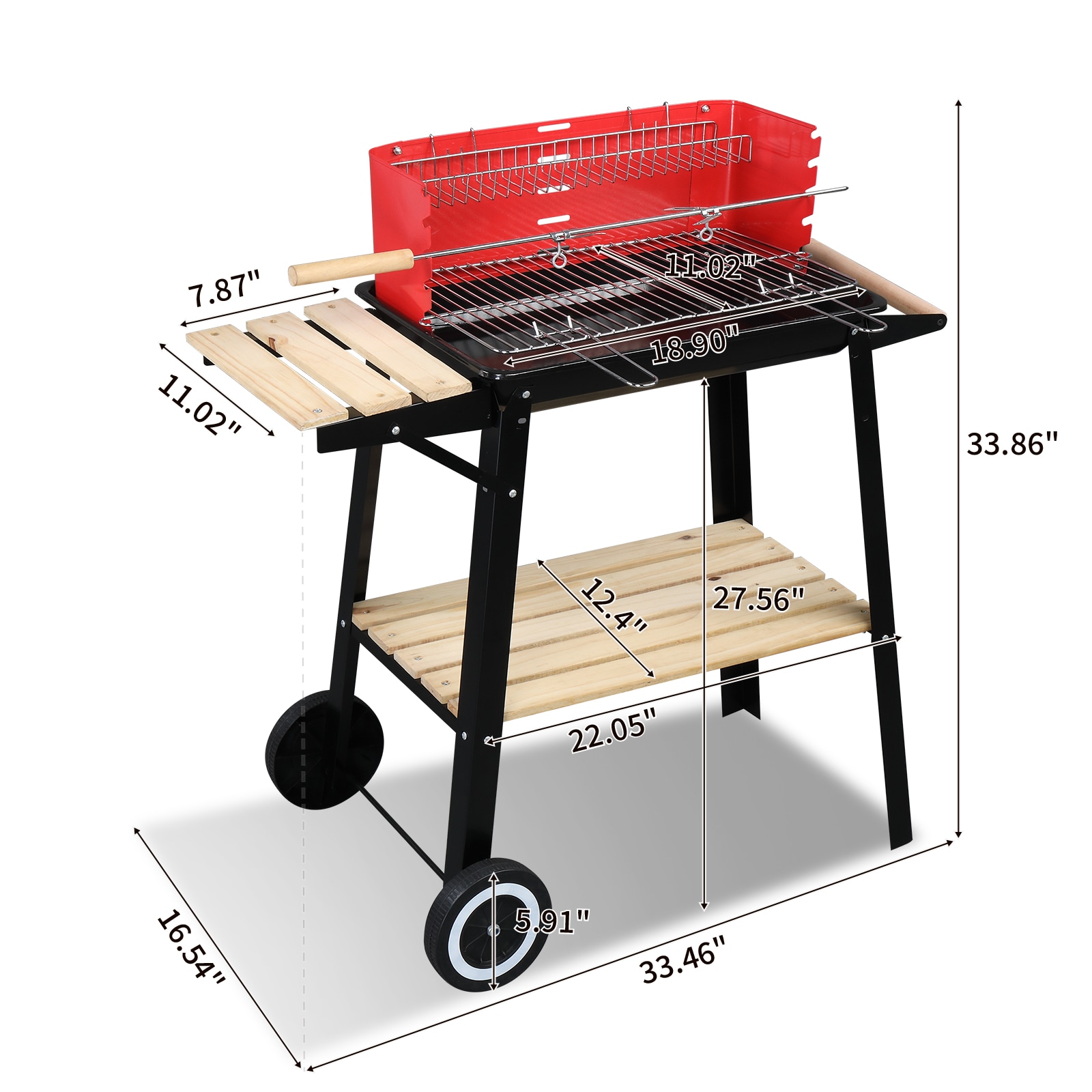 Outopee LO1G57000525 Charcoal-Grills - View #3
