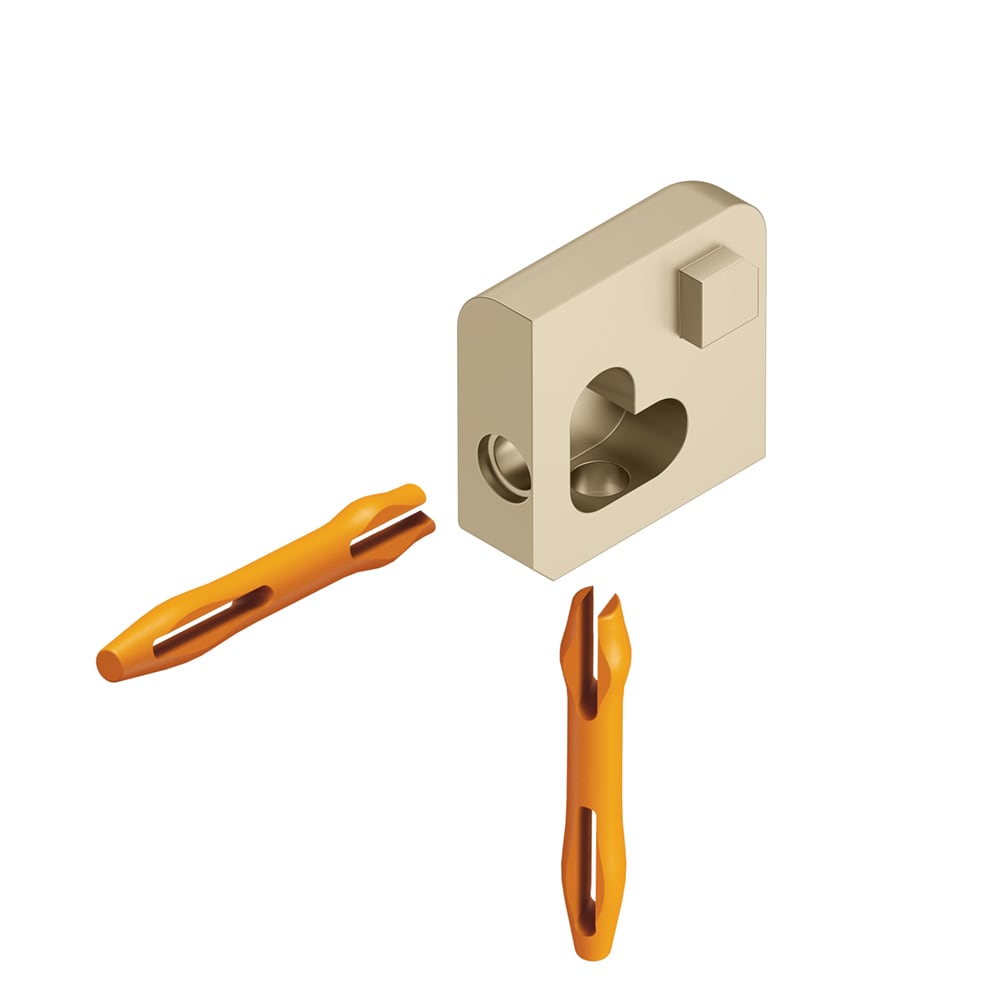 Schluter Systems EV/J80SP Jolly 0.313-in W x 0.125-in L Sand Pebble color-coated aluminum Aluminum Outside corner Tile Edge Trim