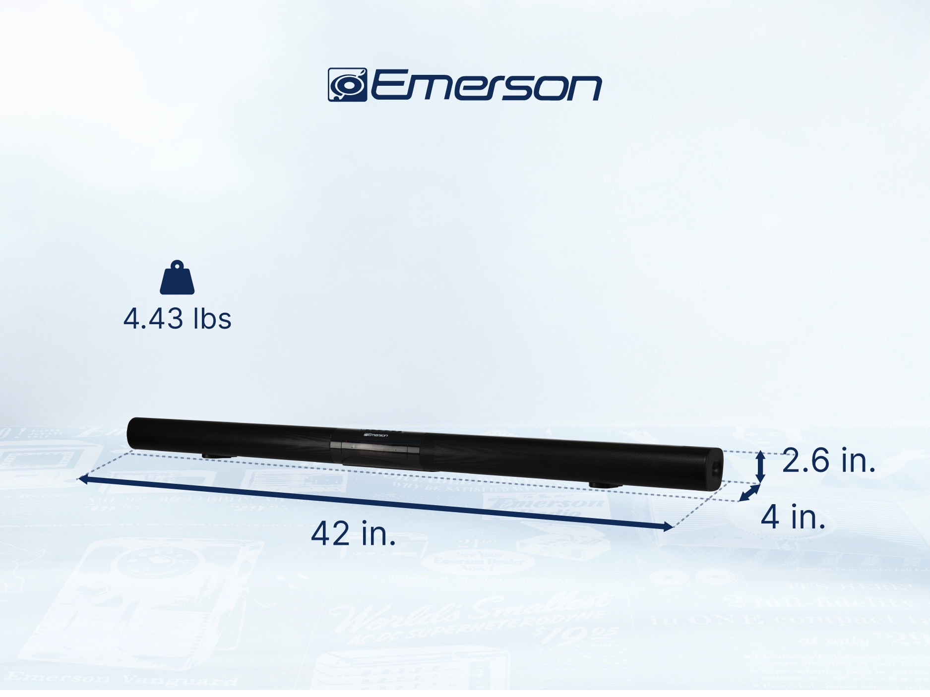 Emerson EHS-2004 Sound-Bars - View #3
