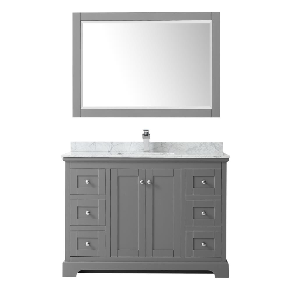 Wyndham Collection WCV232348SKGCMUNSM46 Bath-Vanity-Combo - View #3