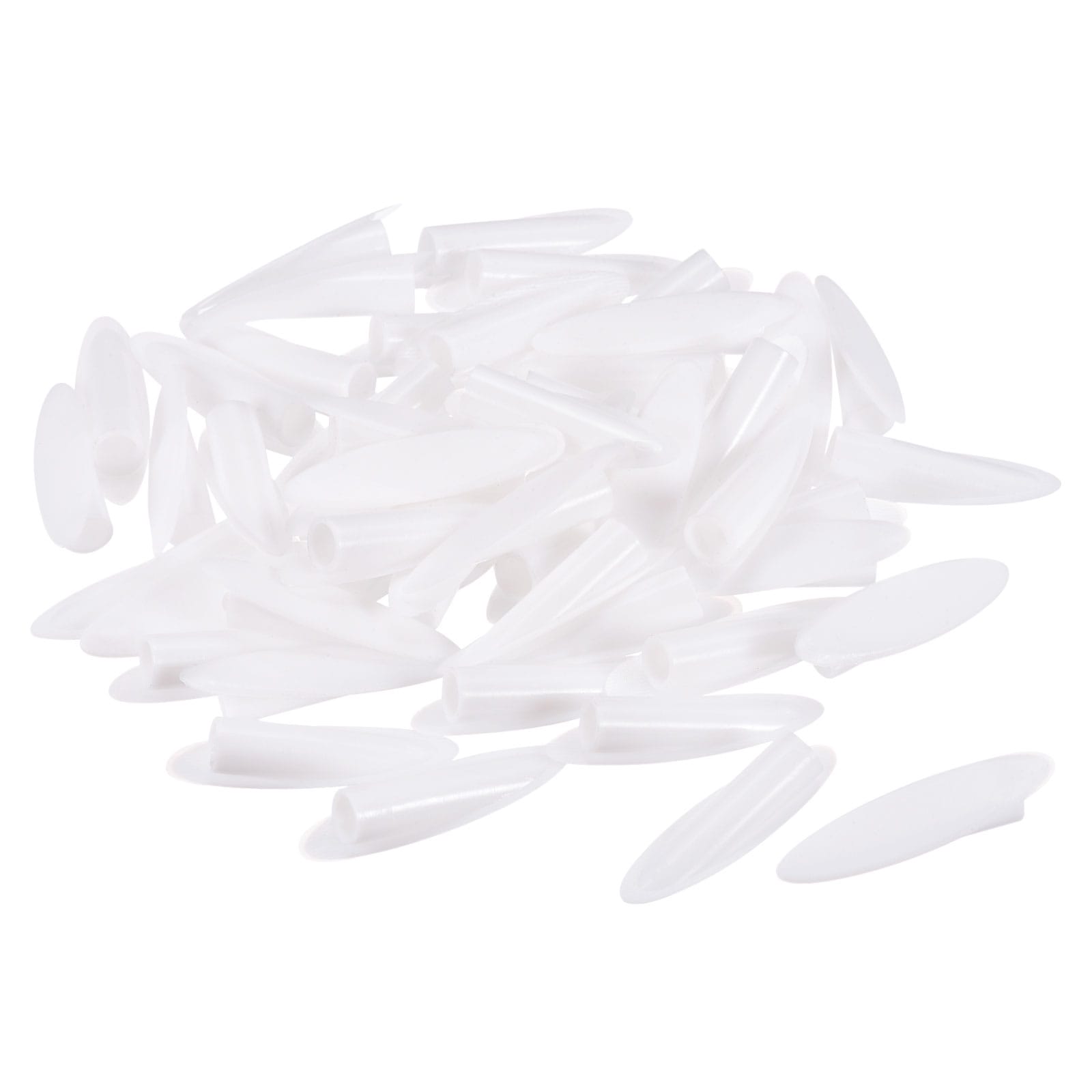 Unique Bargains 9mm Plastic Pocket Hole Plugs Wood Plugs for Pocket Hole Jig Working Tool Accessories White Pack of 50 #S26022700UX1234