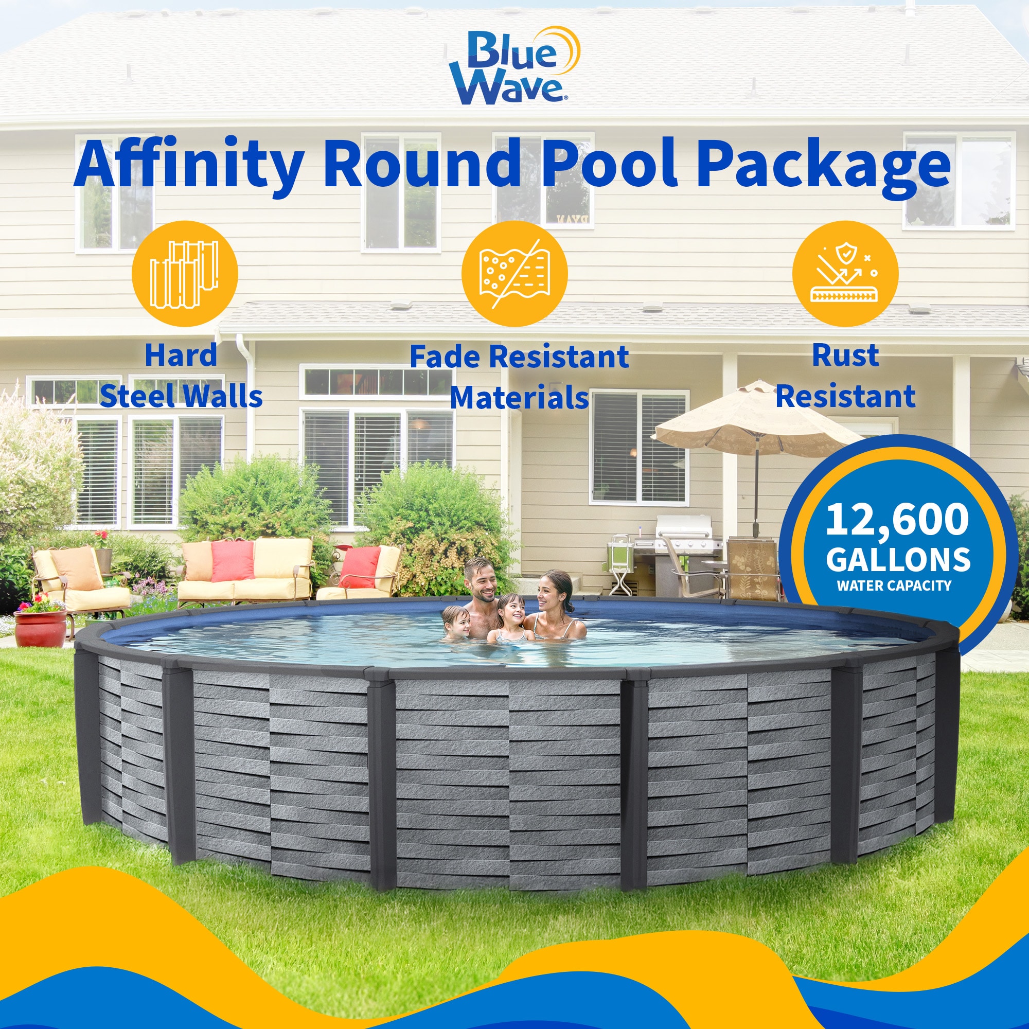 Blue Wave NB19834 Above-Ground-Pools - View #2
