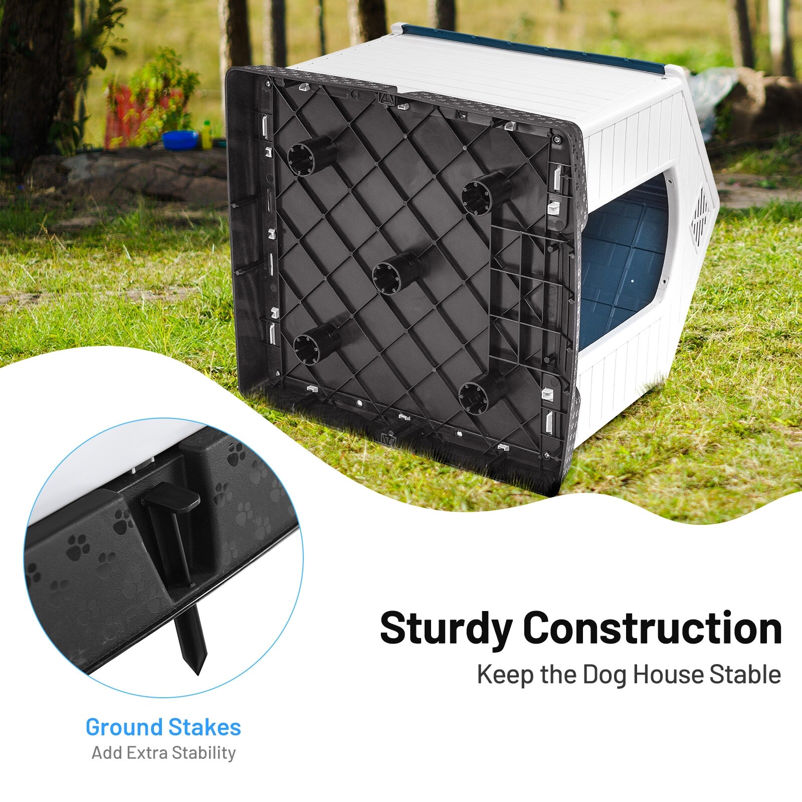 Forclover CJW-PH7065M Dog-Houses - View #4