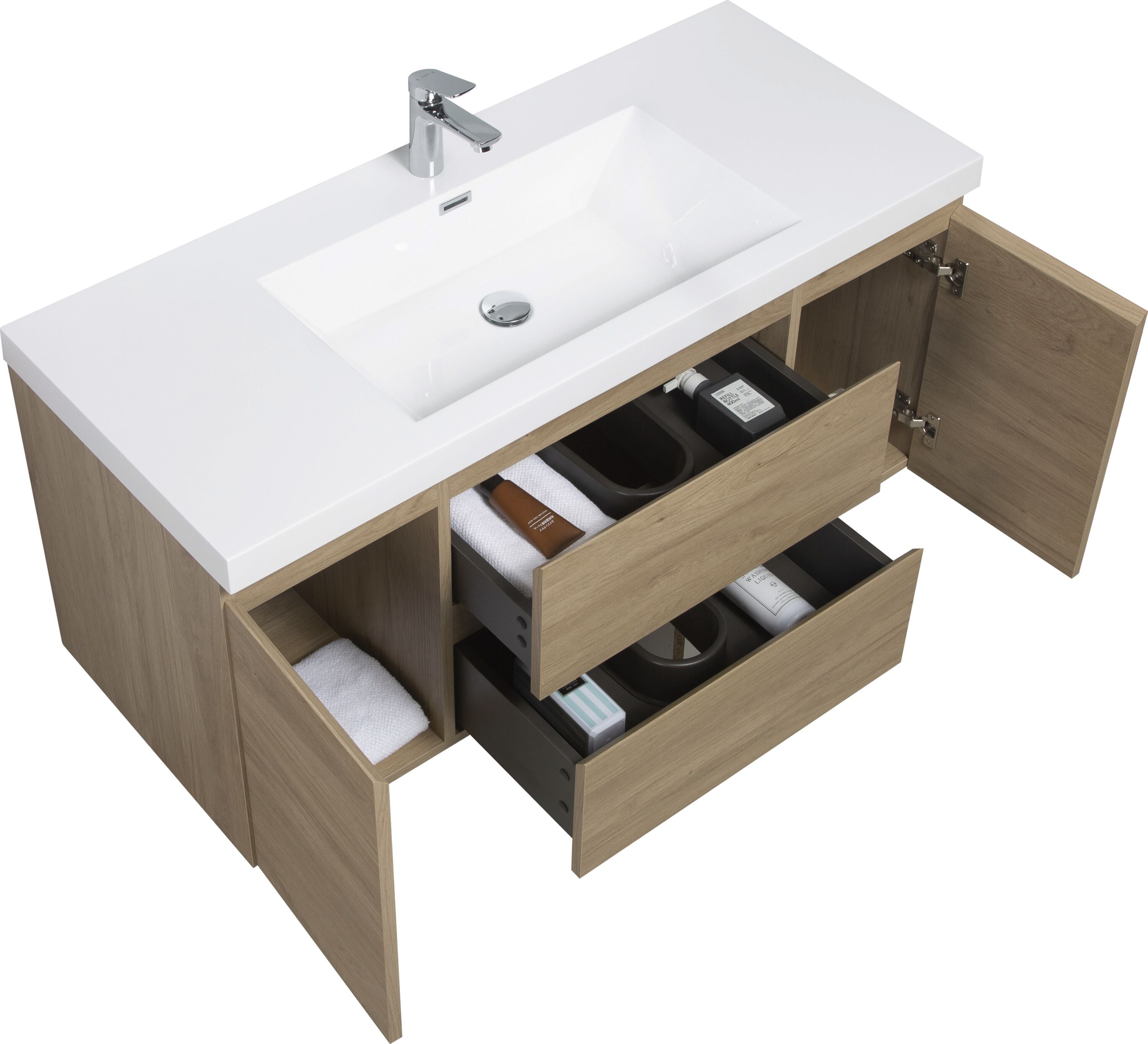 CASAINC MS-20048-CAB-WH-1 Bath-Vanity-Combo - View #6
