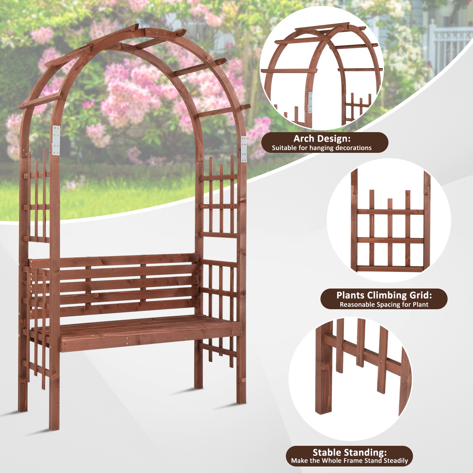 Outopee LO1G61000119 Garden-Arbor - View #2