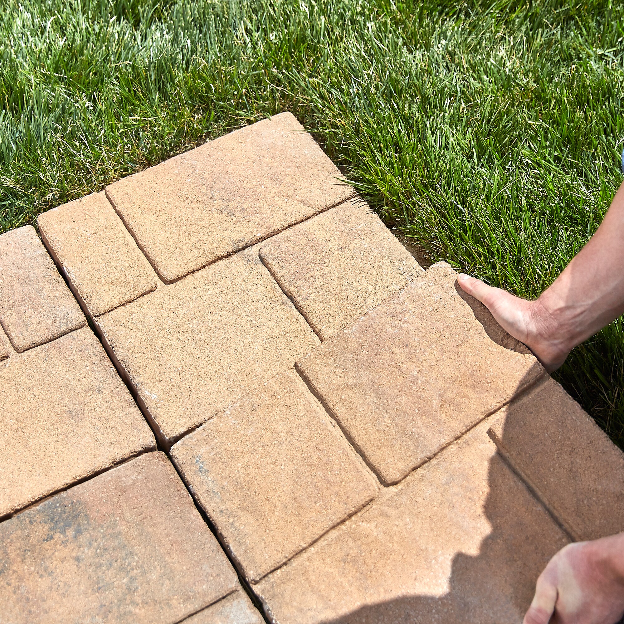 16-in L x 16-in W x 2-in H Patio Stone in the Pavers & Stepping Stones ...