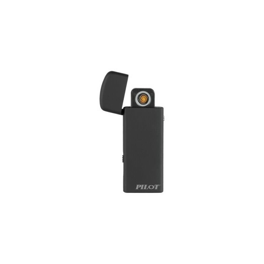  PTA25465 Pilot Electronics CA-8802EWK Pilot USB Metal Lighter, Black