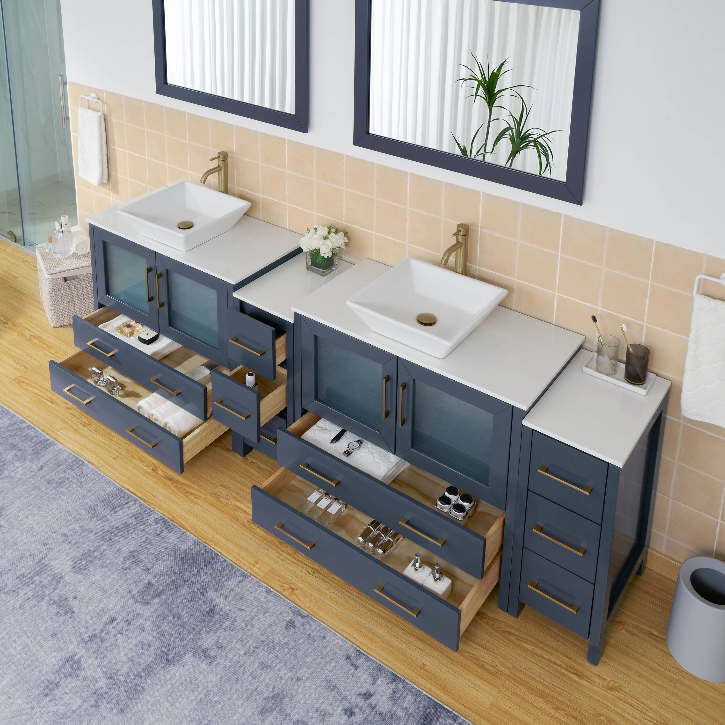 Vanity Art VA3136-96B Bath-Vanity-Combo - View #10