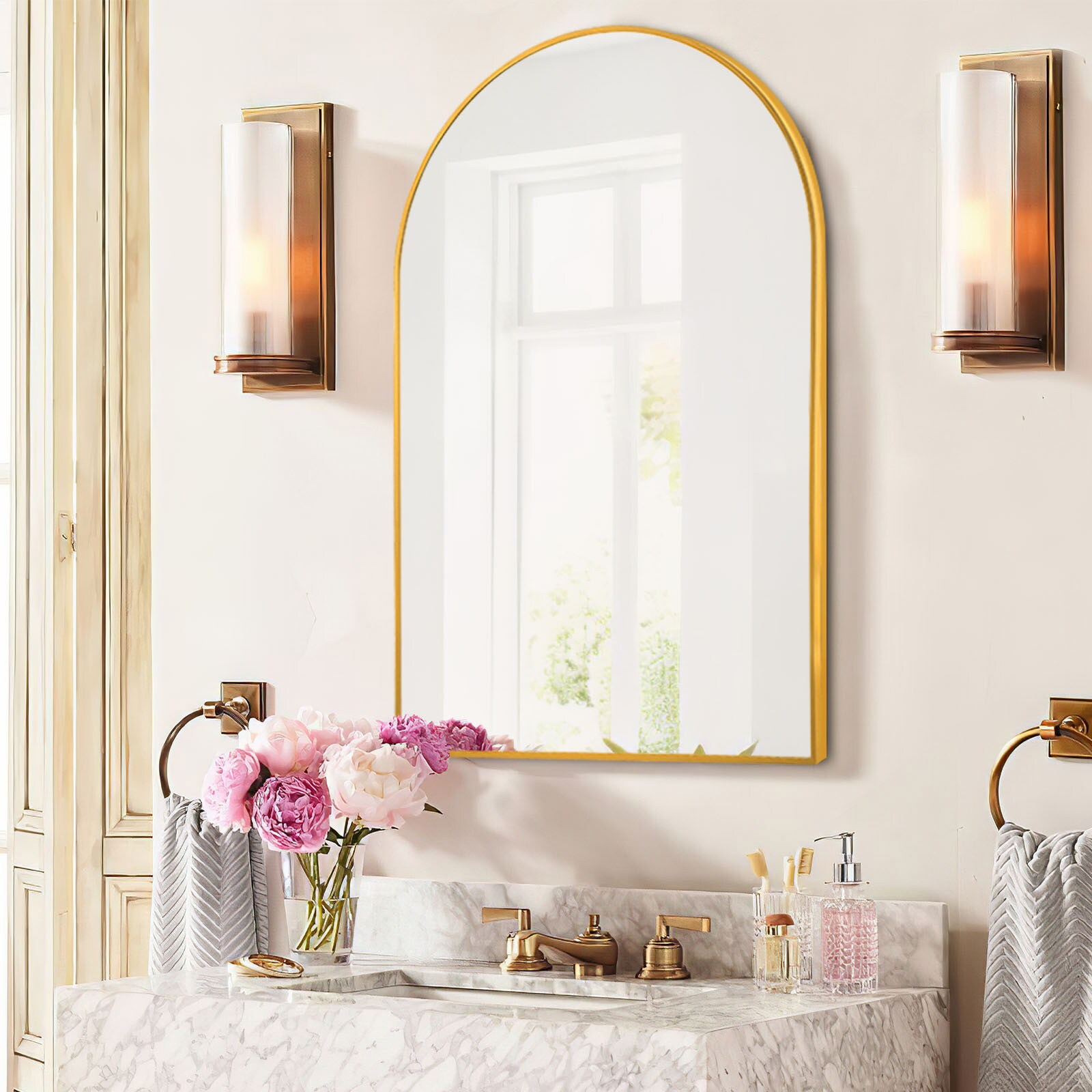 Dovelina LS-A091 Framed-Bath-Mirrors - View #2