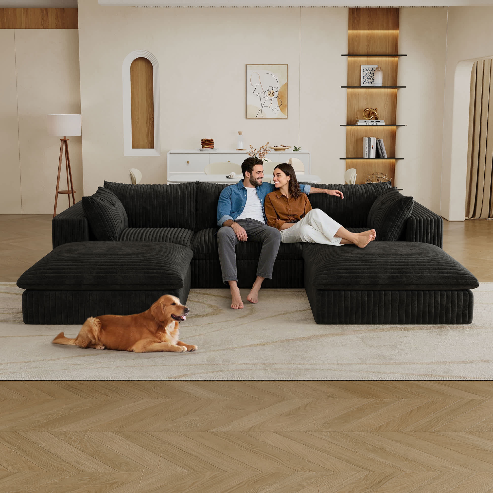 Misty Moon FXLW0403-S00108 Sofas-Loveseats - View #3