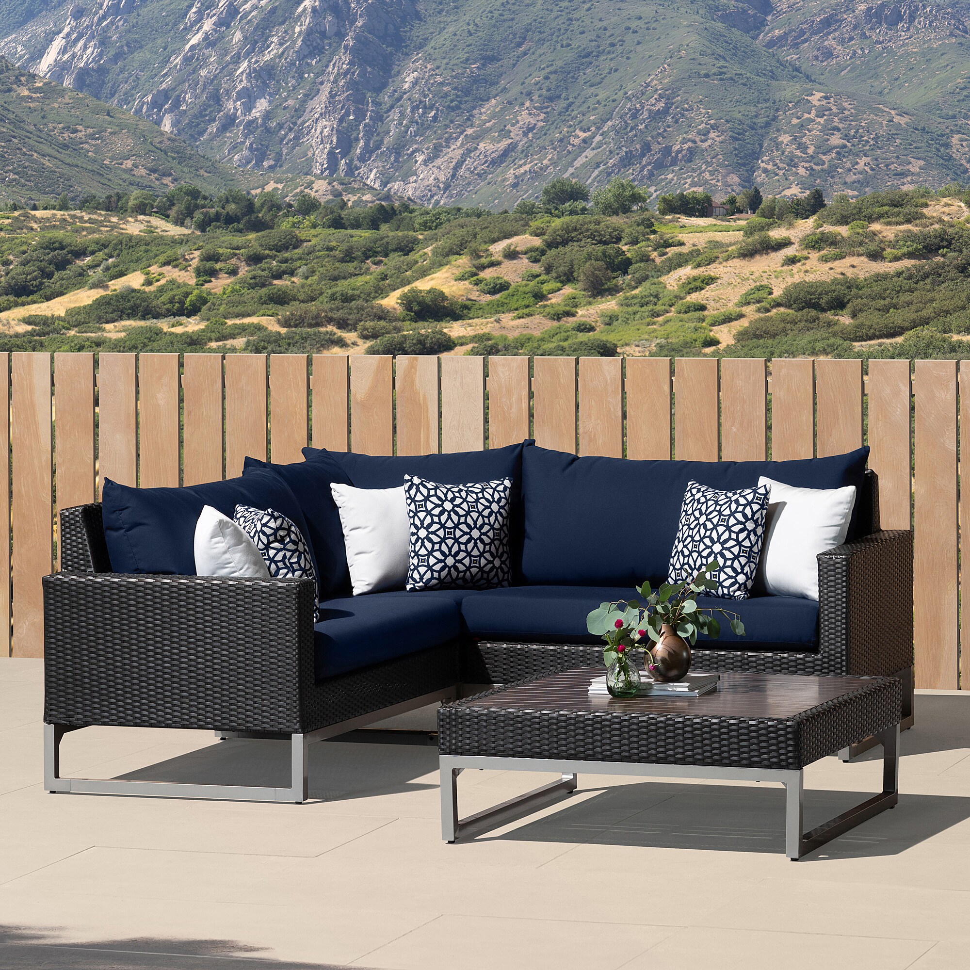 RST Brands OP-PESS4B-MILO-E-NVY Patio-Conversation-Sets - View #2