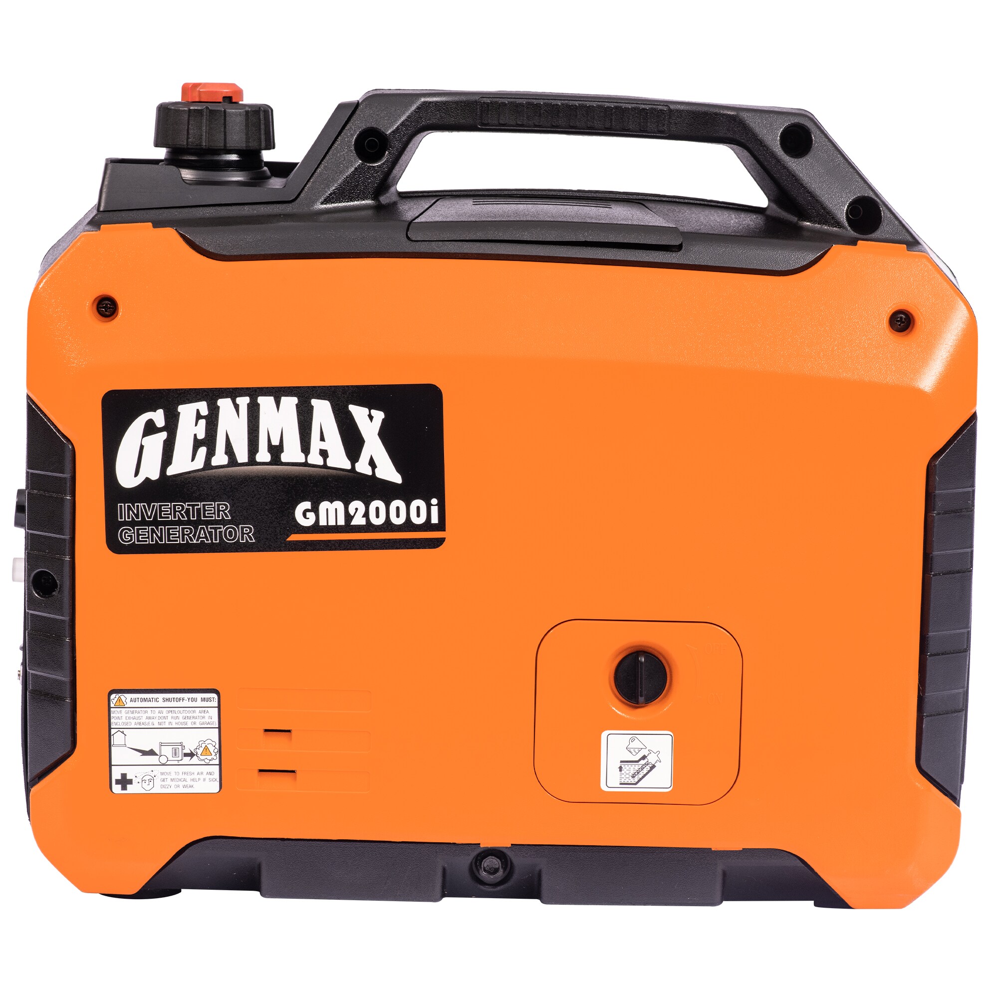 GENMAX Quiet and Portable 1600-Watt Gasoline Inverter Generator for  Recreation and Emergency Use in the Inverter Generators department at