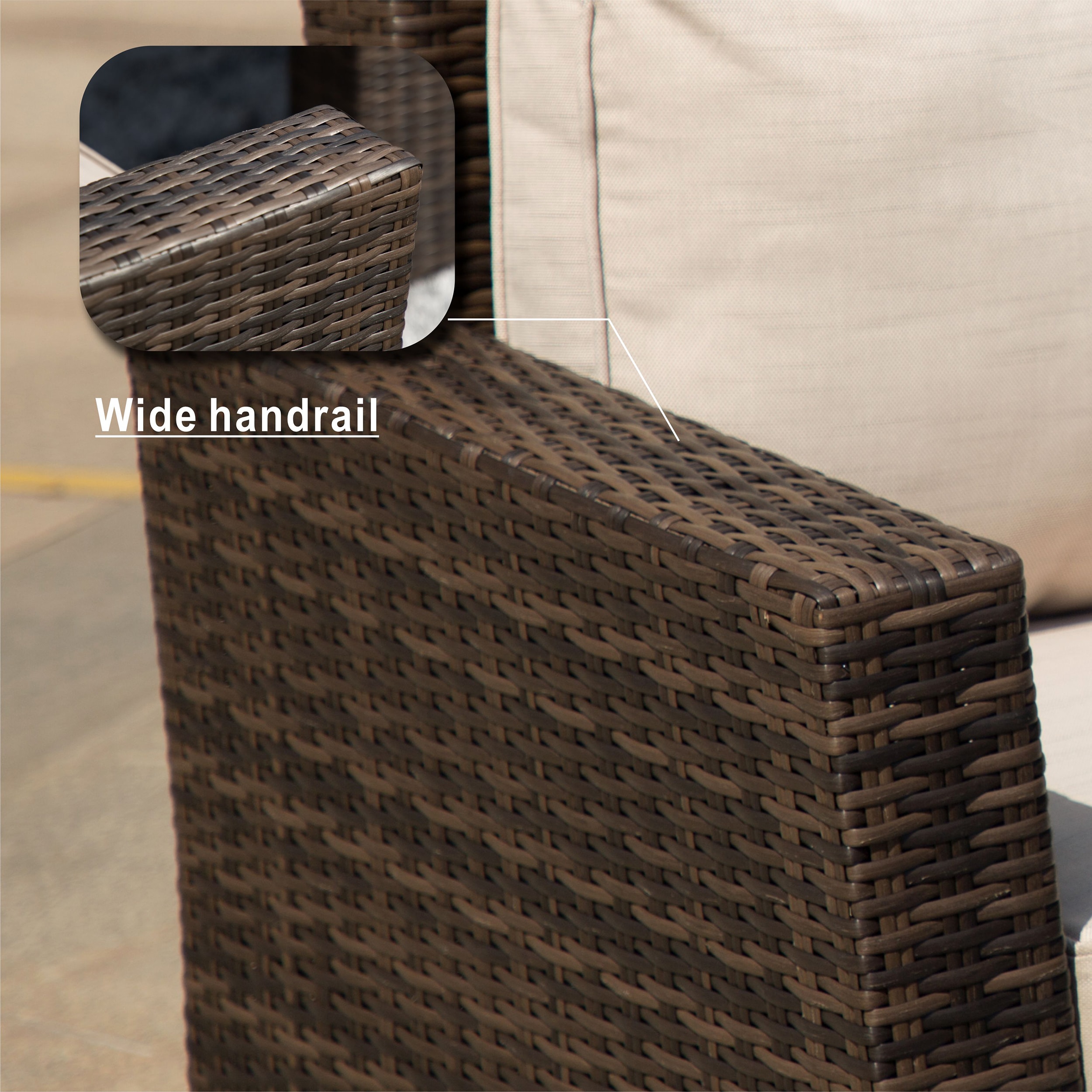 Moda Furnishings MAG-2150-1403-B Patio-Conversation-Sets - View #4