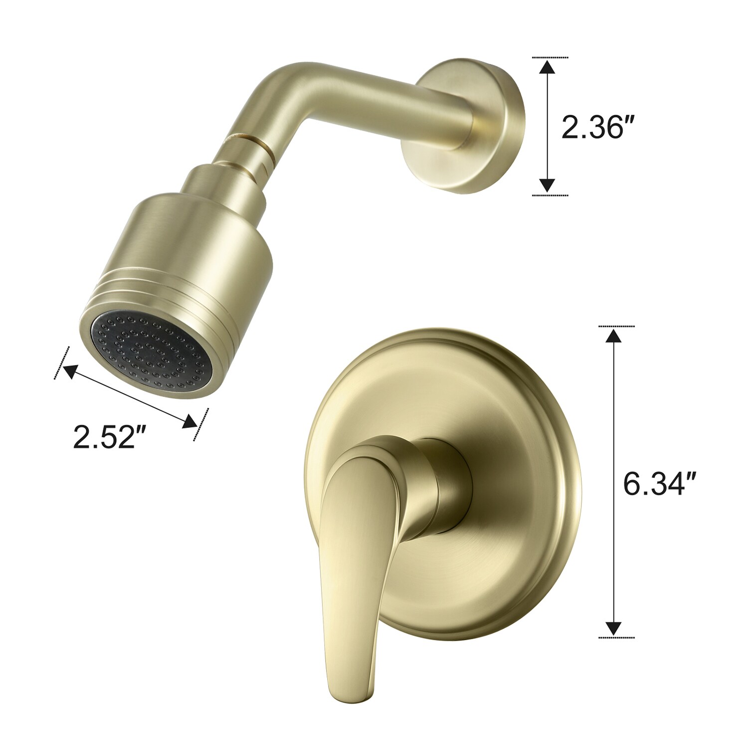 Cobbe SSF0100G Showerhead-Bar-Panels - View #3