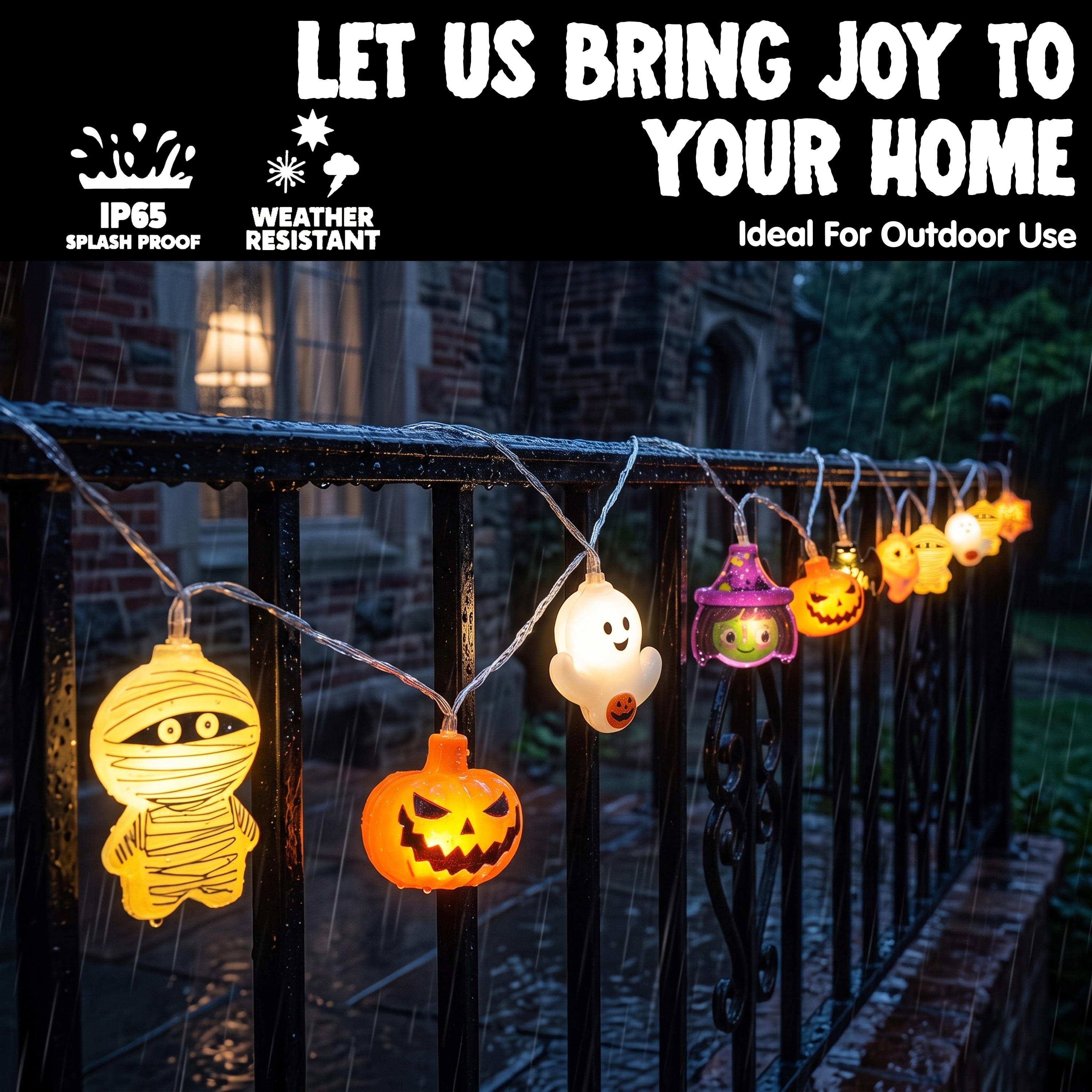 Joyfy 18817P Halloween-String-Lights - View #7