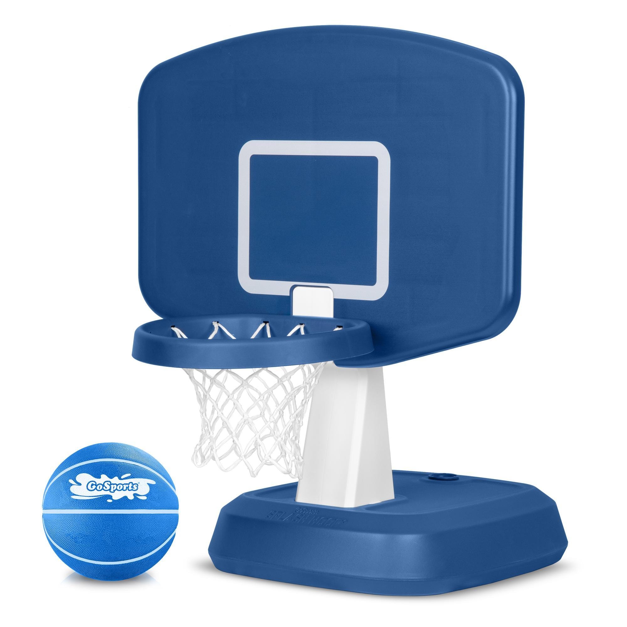 GoSports 815898029886 Splash Hoop Classic Blue Swimming pool basketball set