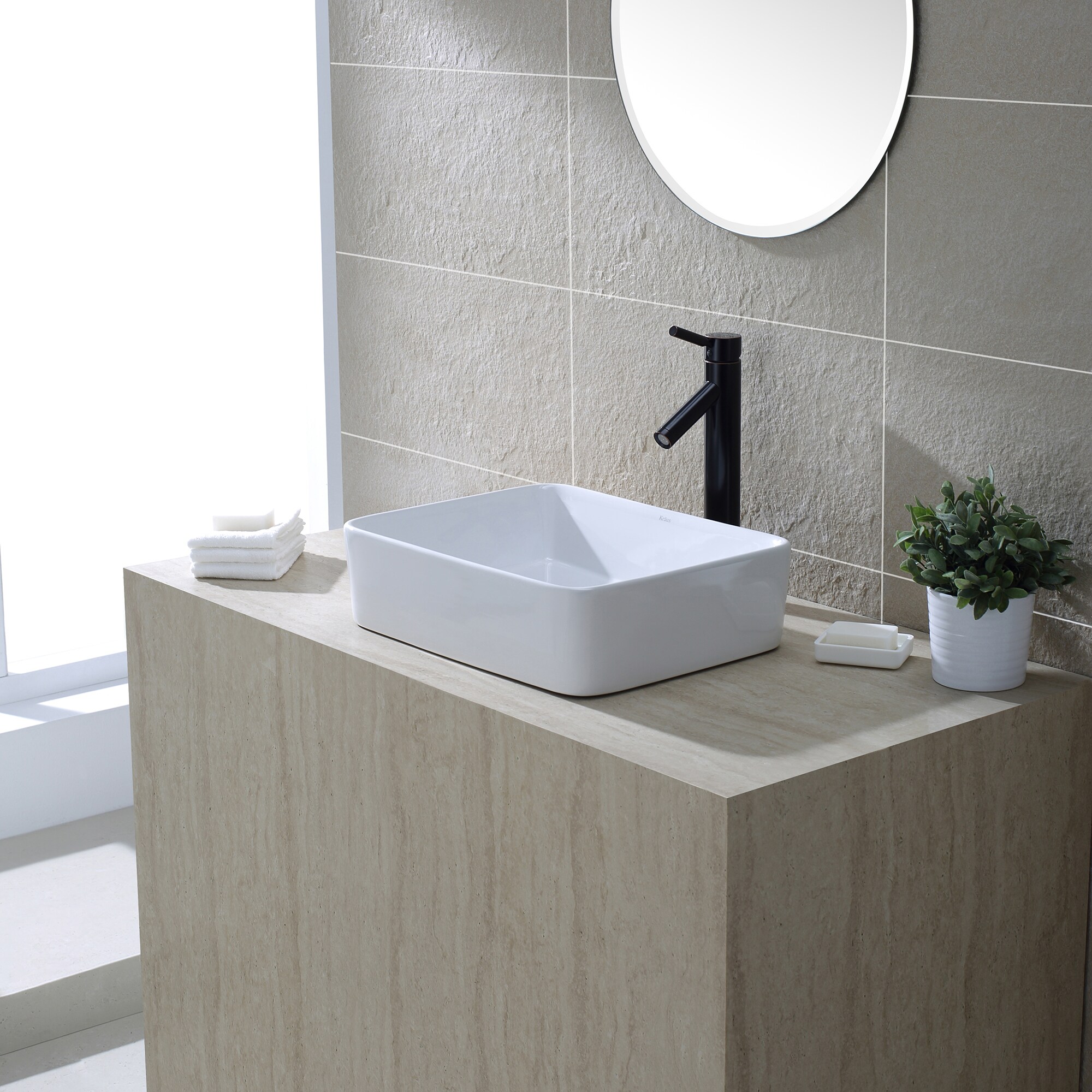 Kraus KCV-121-ORB Bath-Sink - View #4
