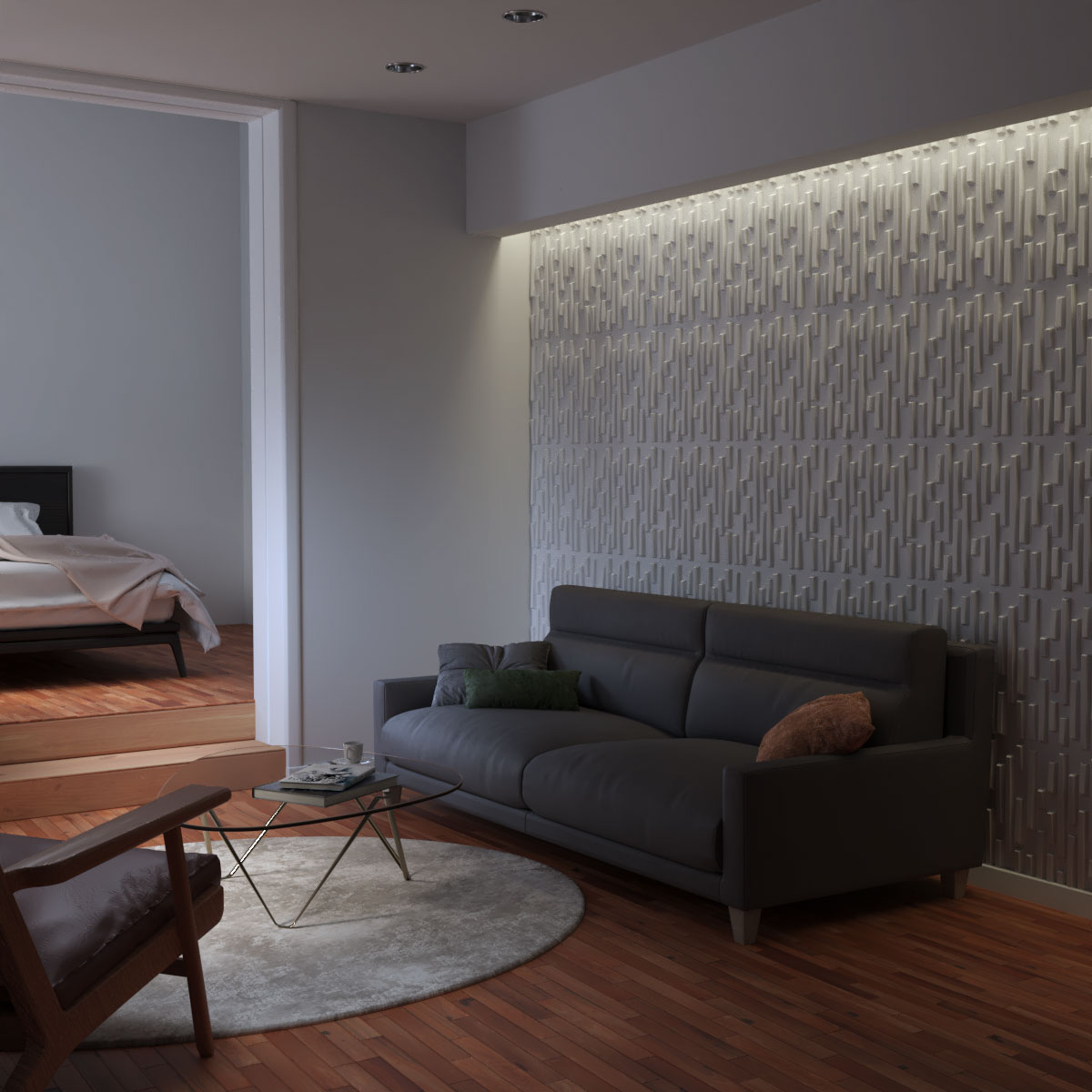 Ekena Millwork WP20X20SBWH-CASE-20 Wall-Panels - View #10