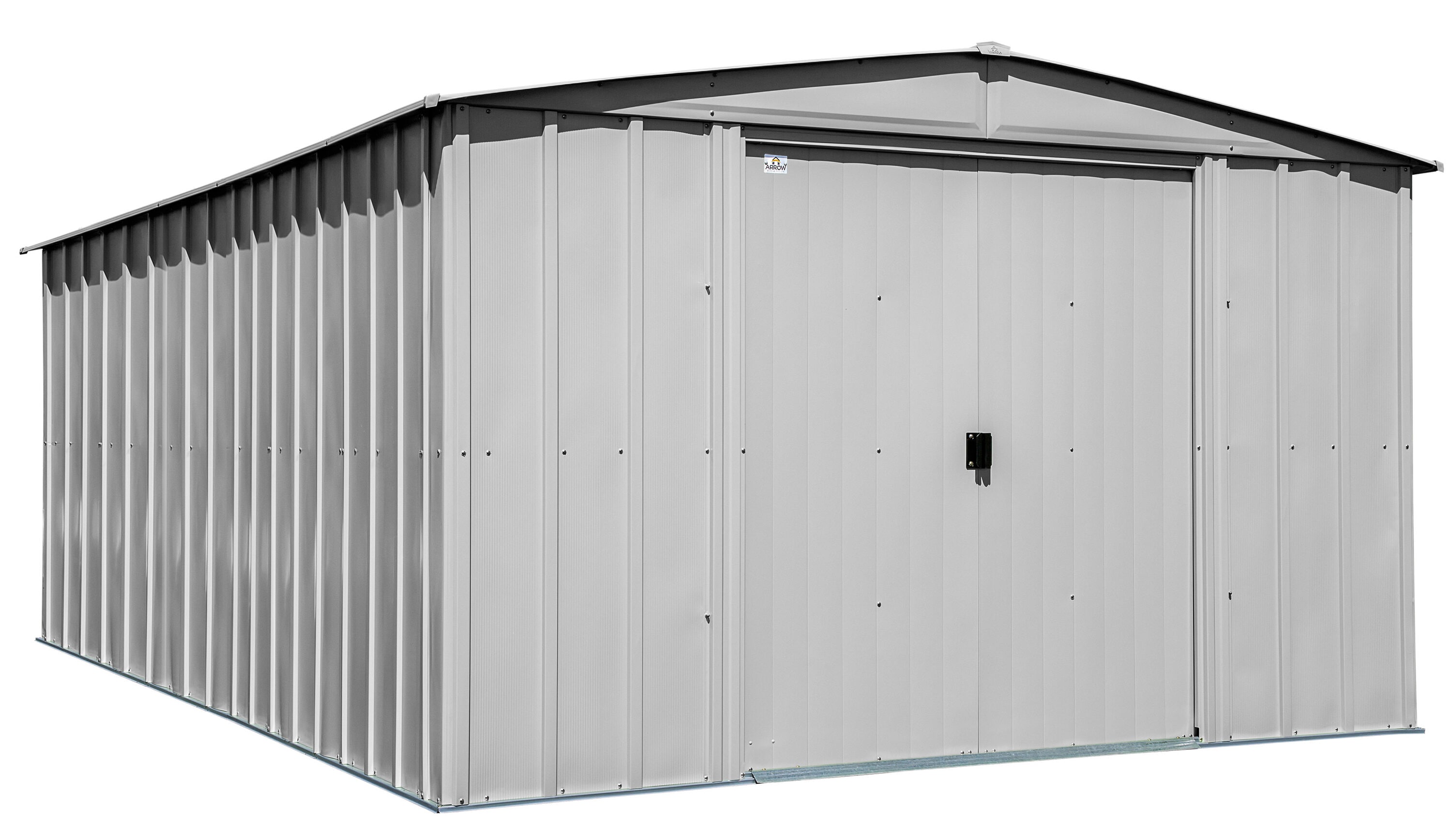 Arrow CLG1014FG Metal-Storage-Buildings-Sheds - View #2