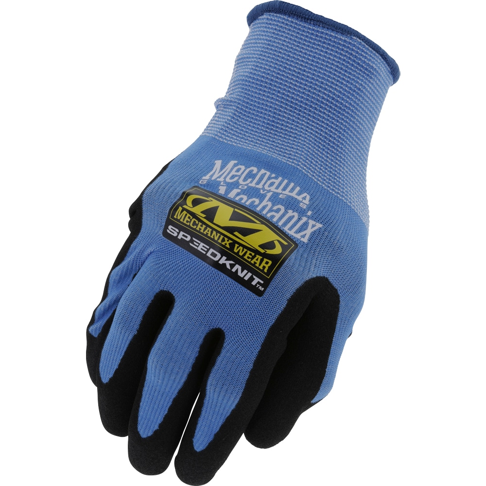 MECHANIX WEAR Large/x-large Blue Nitrile Dipped Nitrile Gloves, (1-Pair)