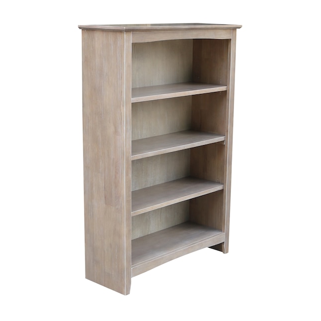 International Concepts Washed Gray, Concepts In Wood Standard Bookcases