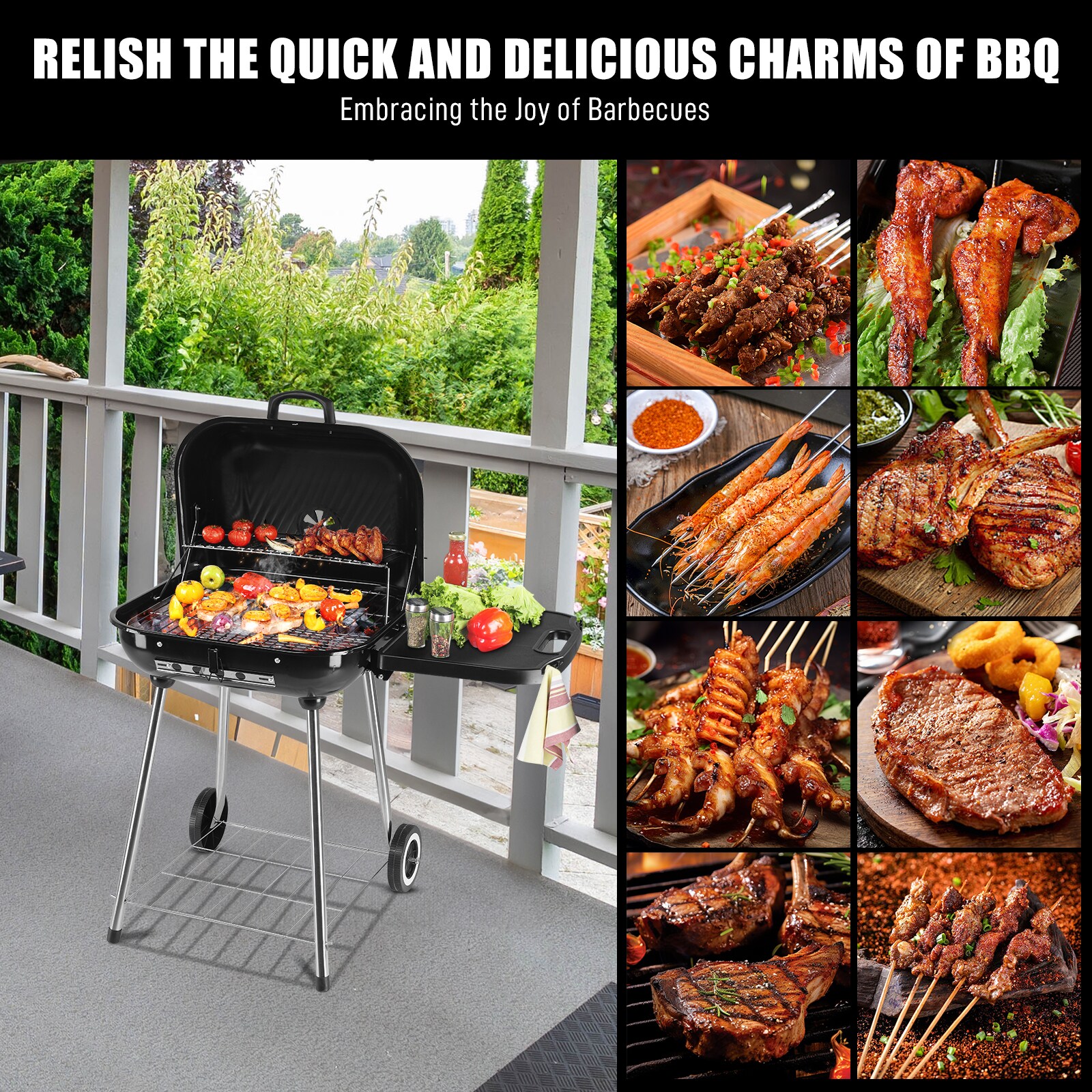 Winado LO1G57000676 Charcoal-Grills - View #7