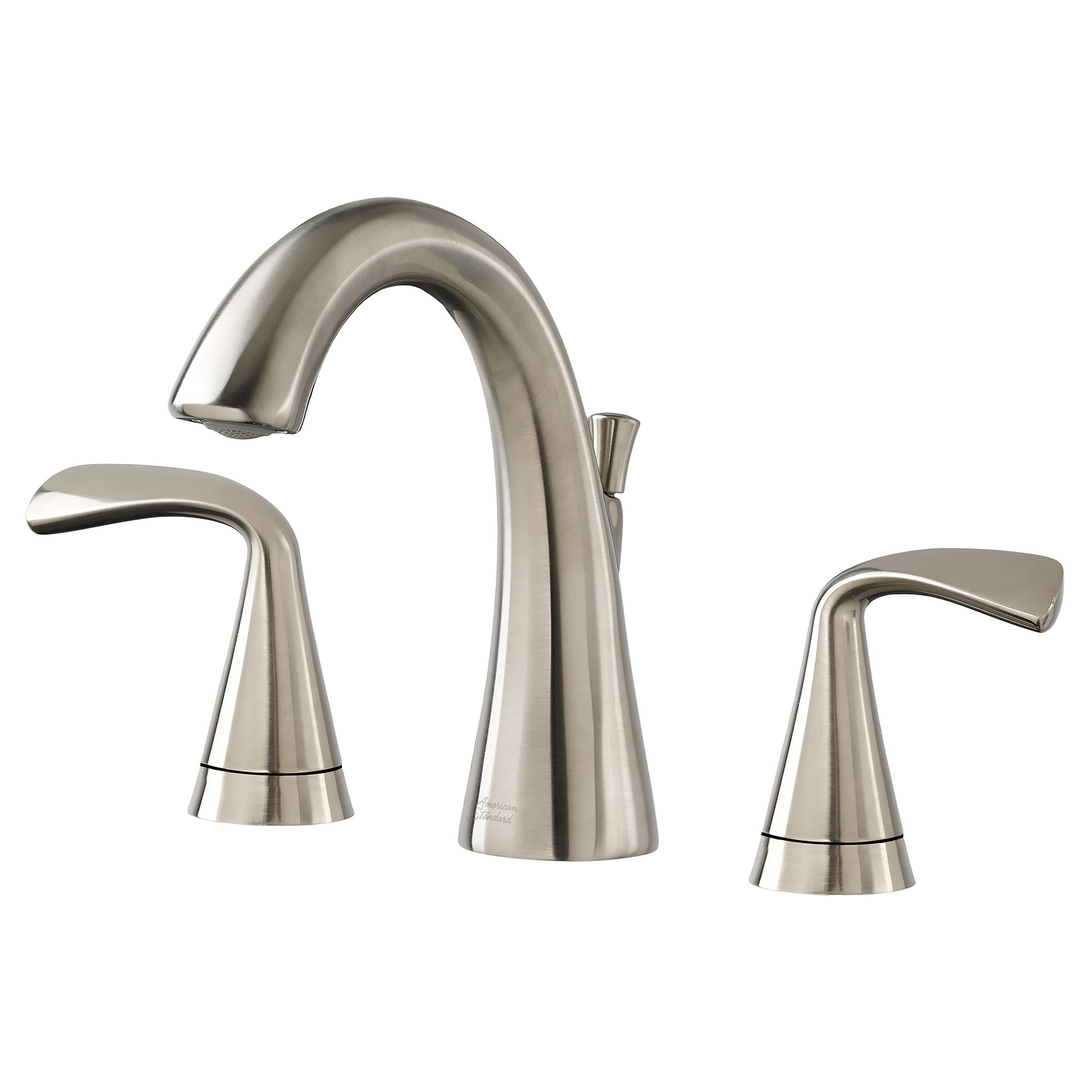 American Standard Fluent Satin Nickel Widespread 2-handle WaterSense ...