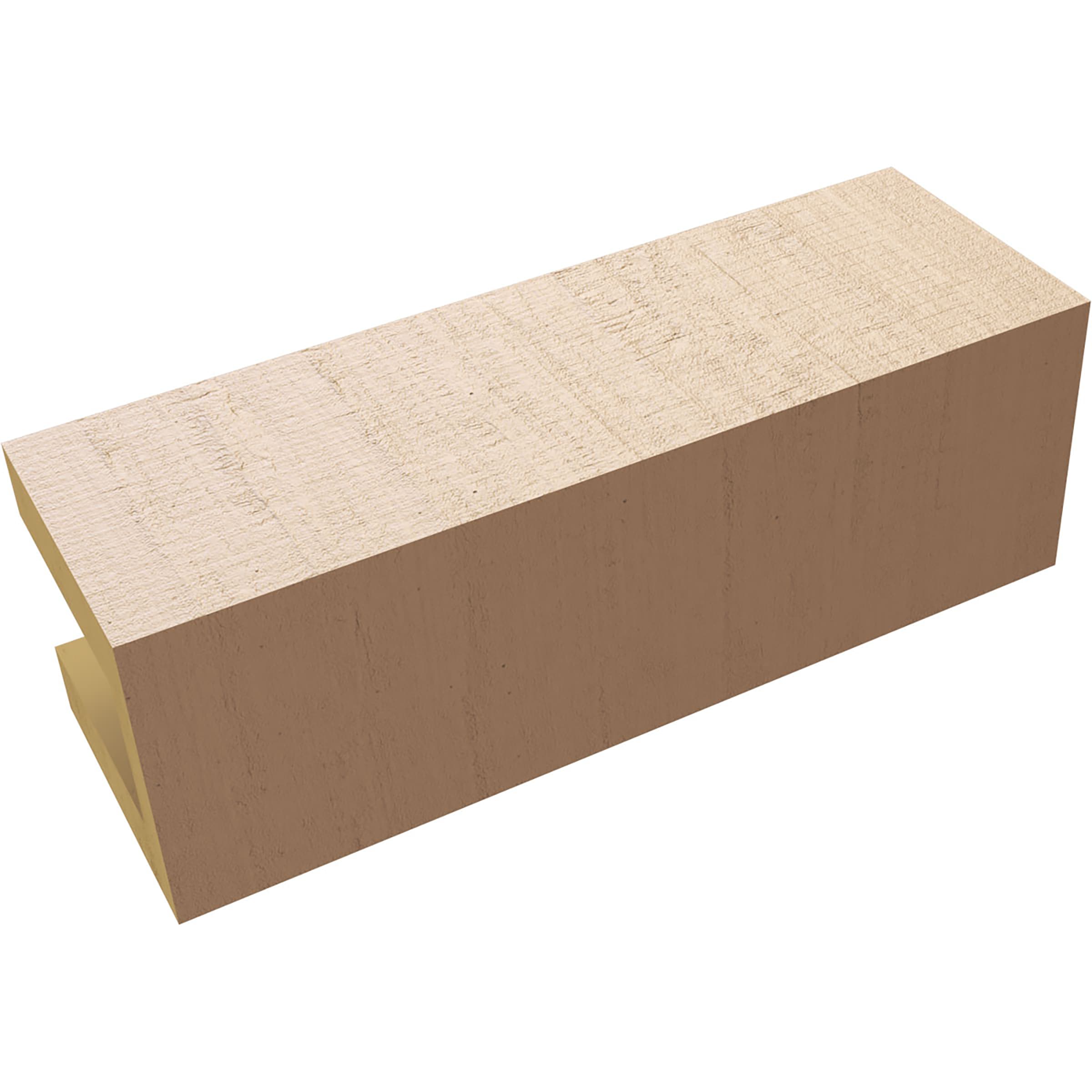 Ekena Millwork RFTU04X04X12BLKRCPR Exterior-Brackets-Braces - View #6