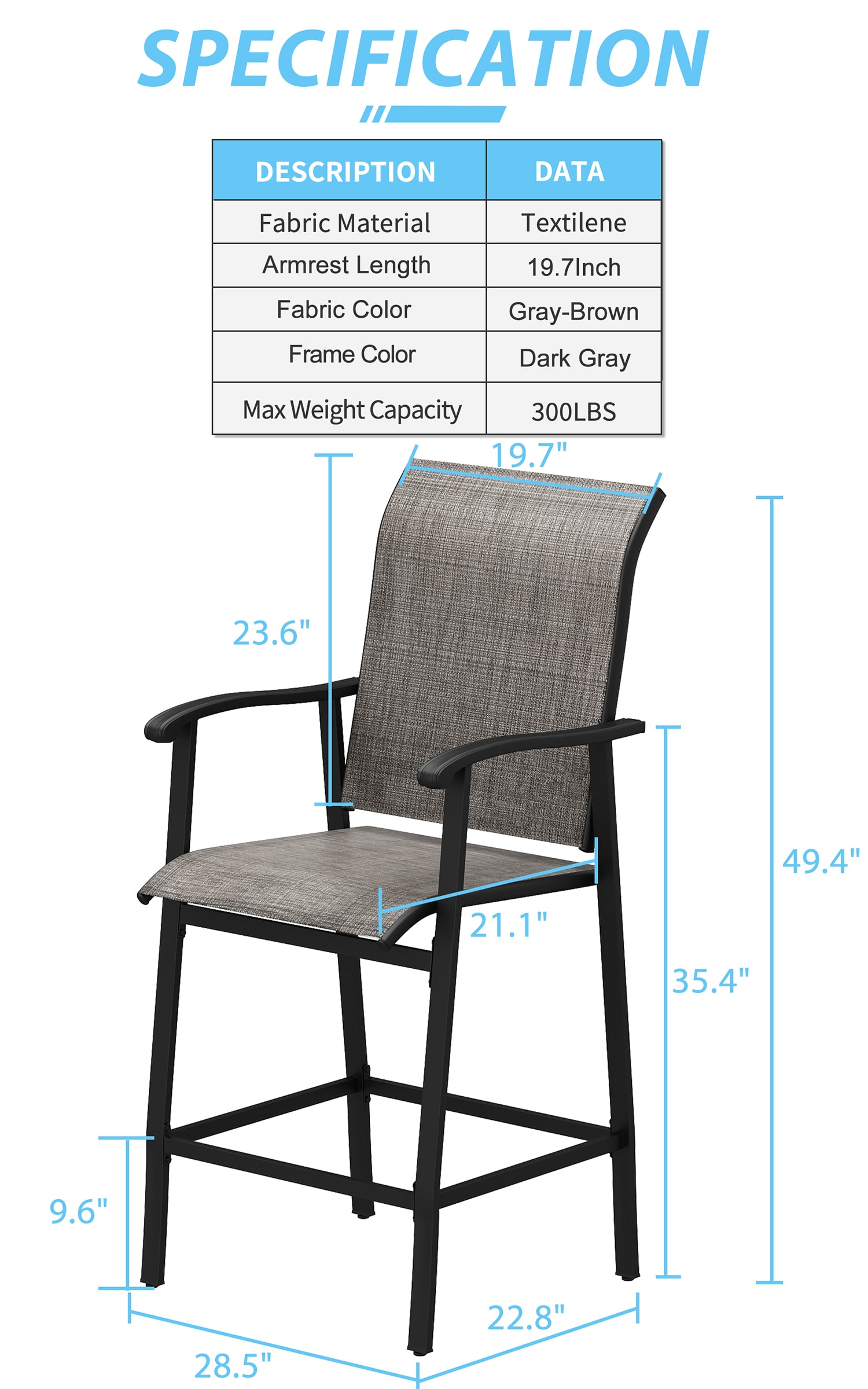 MIDHAM KF170302-01 Patio-Chairs - View #6