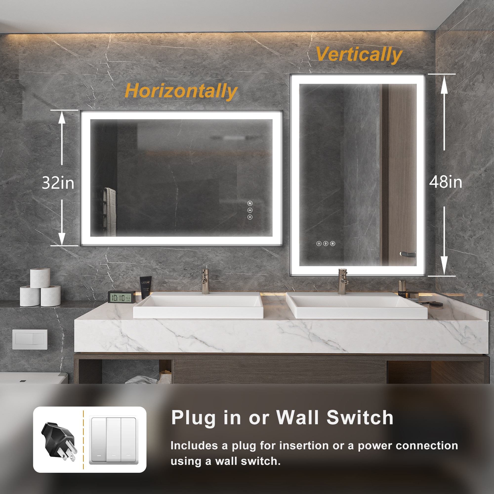 Maxax MS02-3248-ZZ Framed-Bath-Mirrors - View #3