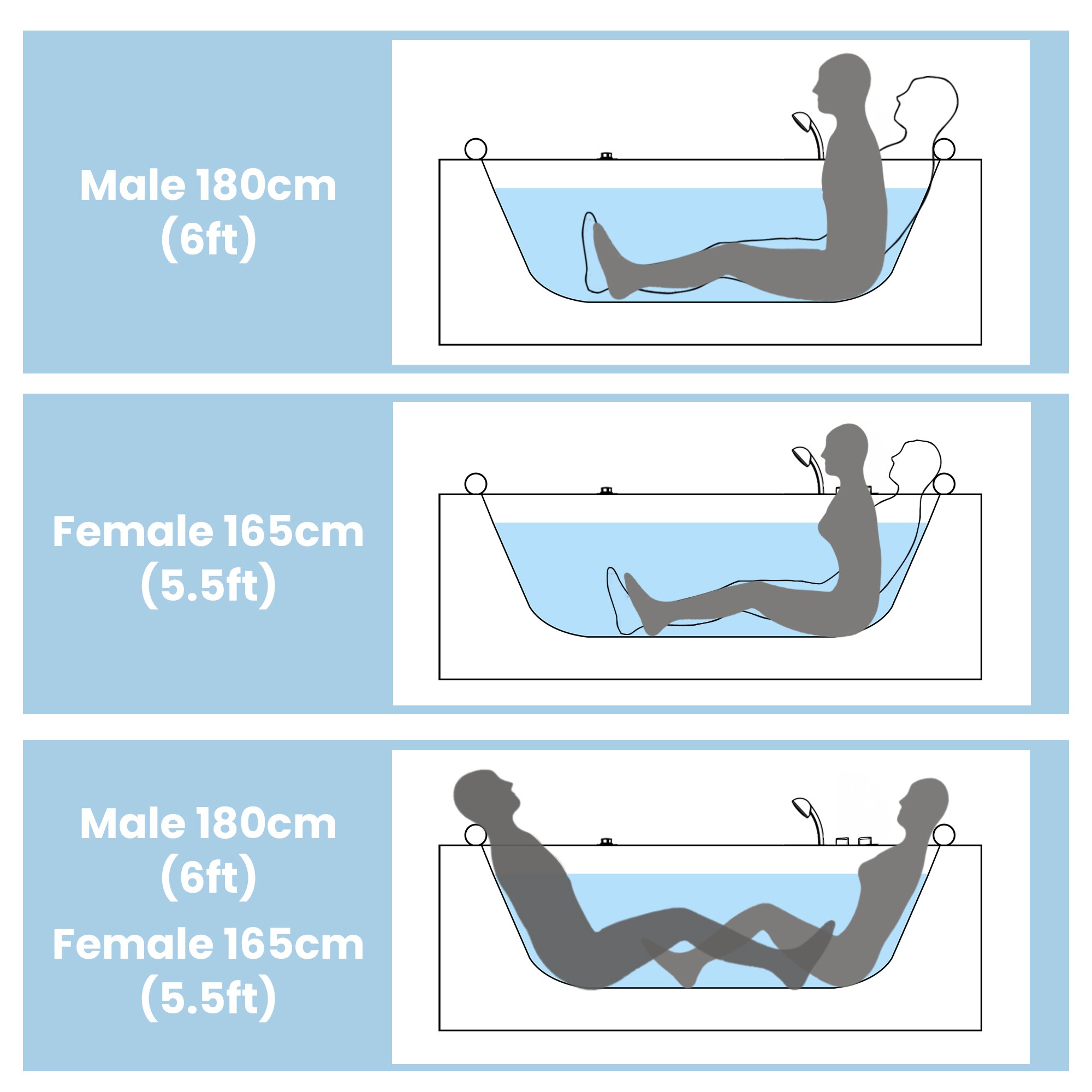 CASAINC CA-W5619-49939 bathtubs - View #10