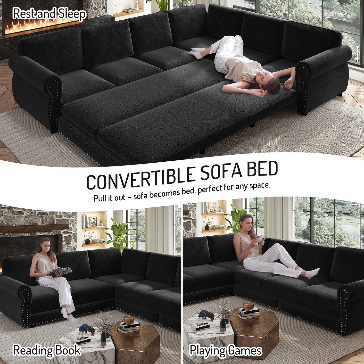 GZMR GZ-GN3008B Sofas-Loveseats - View #5