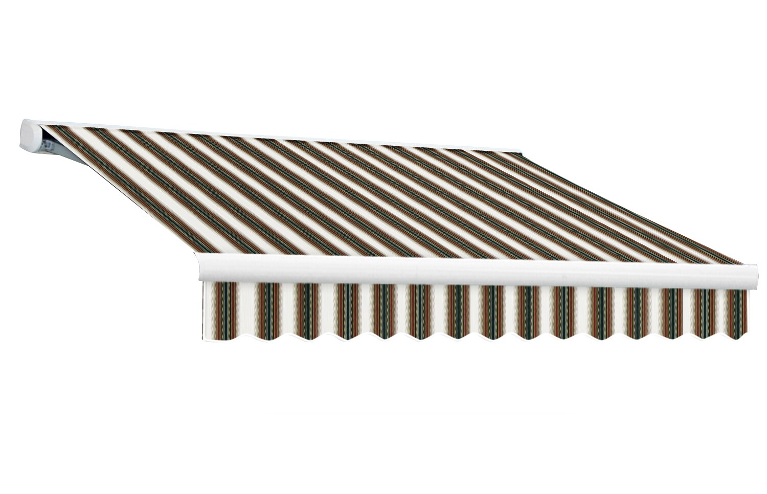 Awntech KWL18-249-BFT 40.5-in Wide x 36-in Projection x 44-in Height Fabric Solid Window/Door Awning